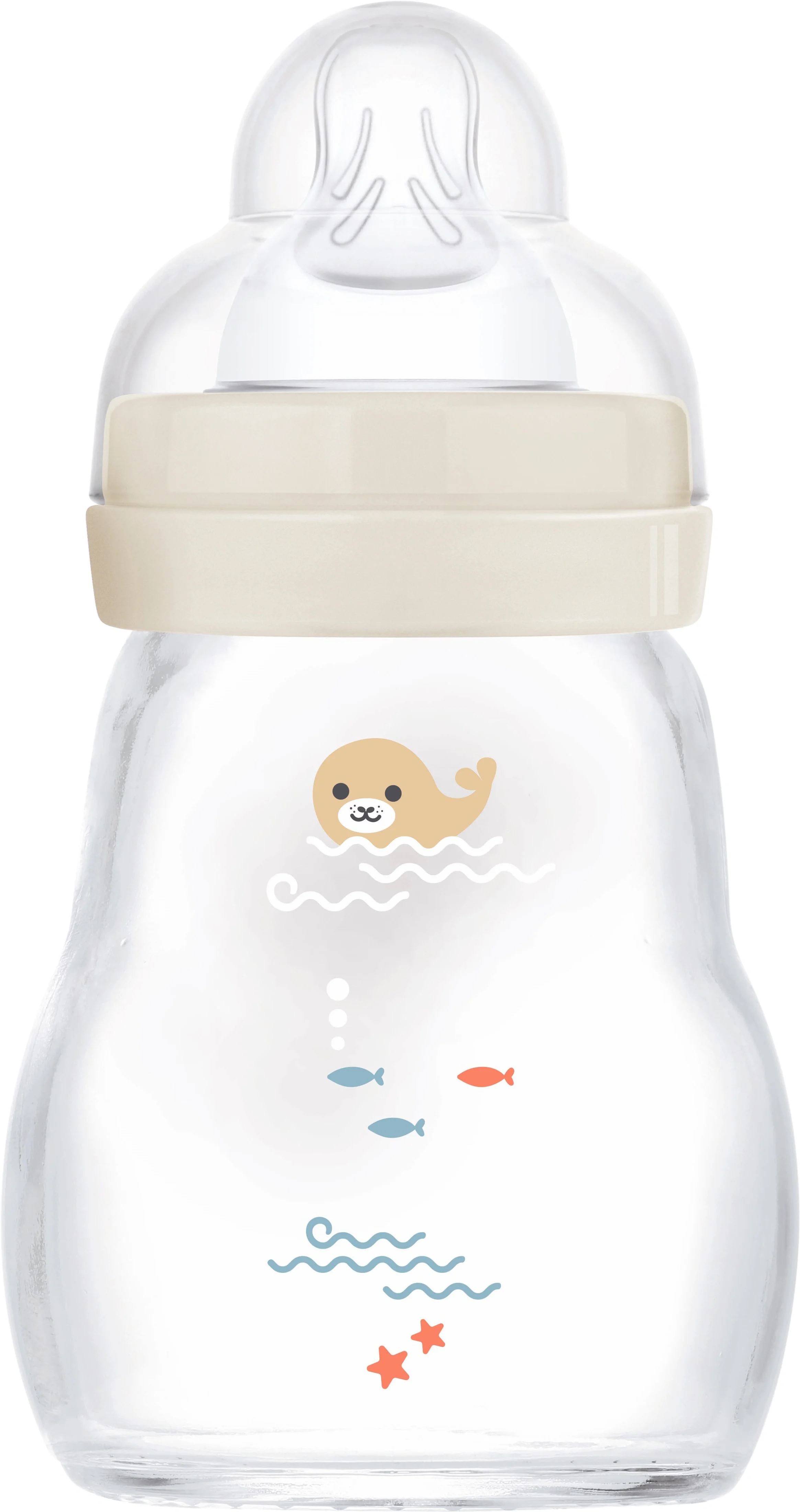 MAM Feel Good Glass Bottle 170 ml Neutral från MAM – köp hos Apotek Hjärtat