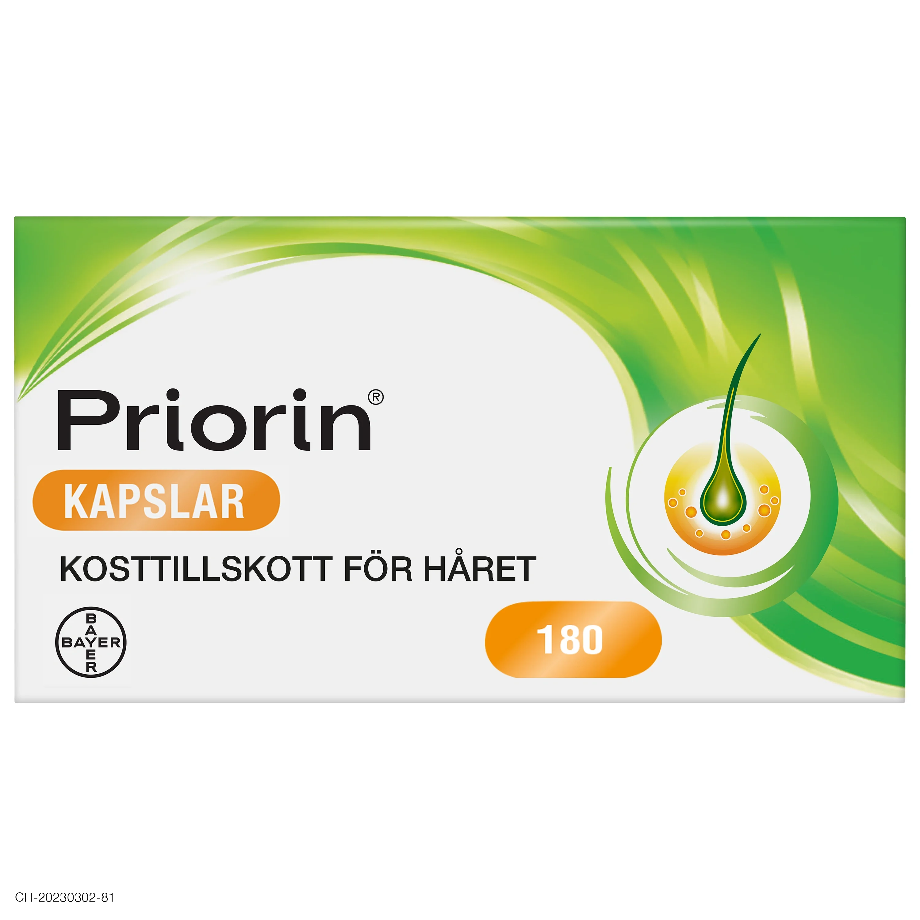 Priorin 180 kapslar från Priorin – köp hos Apotek Hjärtat