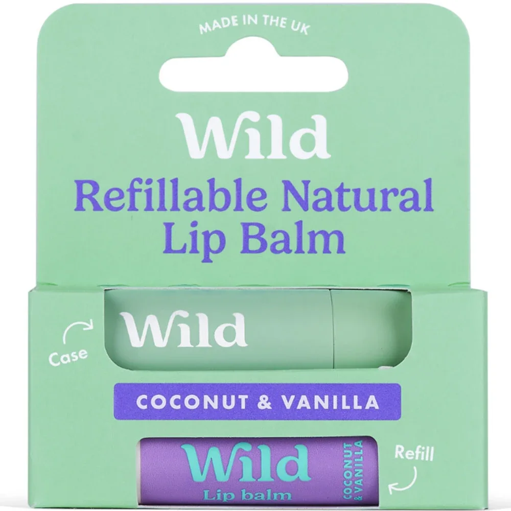 Wild Lip Balm Sage Case Coconut Vanilla 4,5 g från Wild – köp hos Apotek Hjärtat