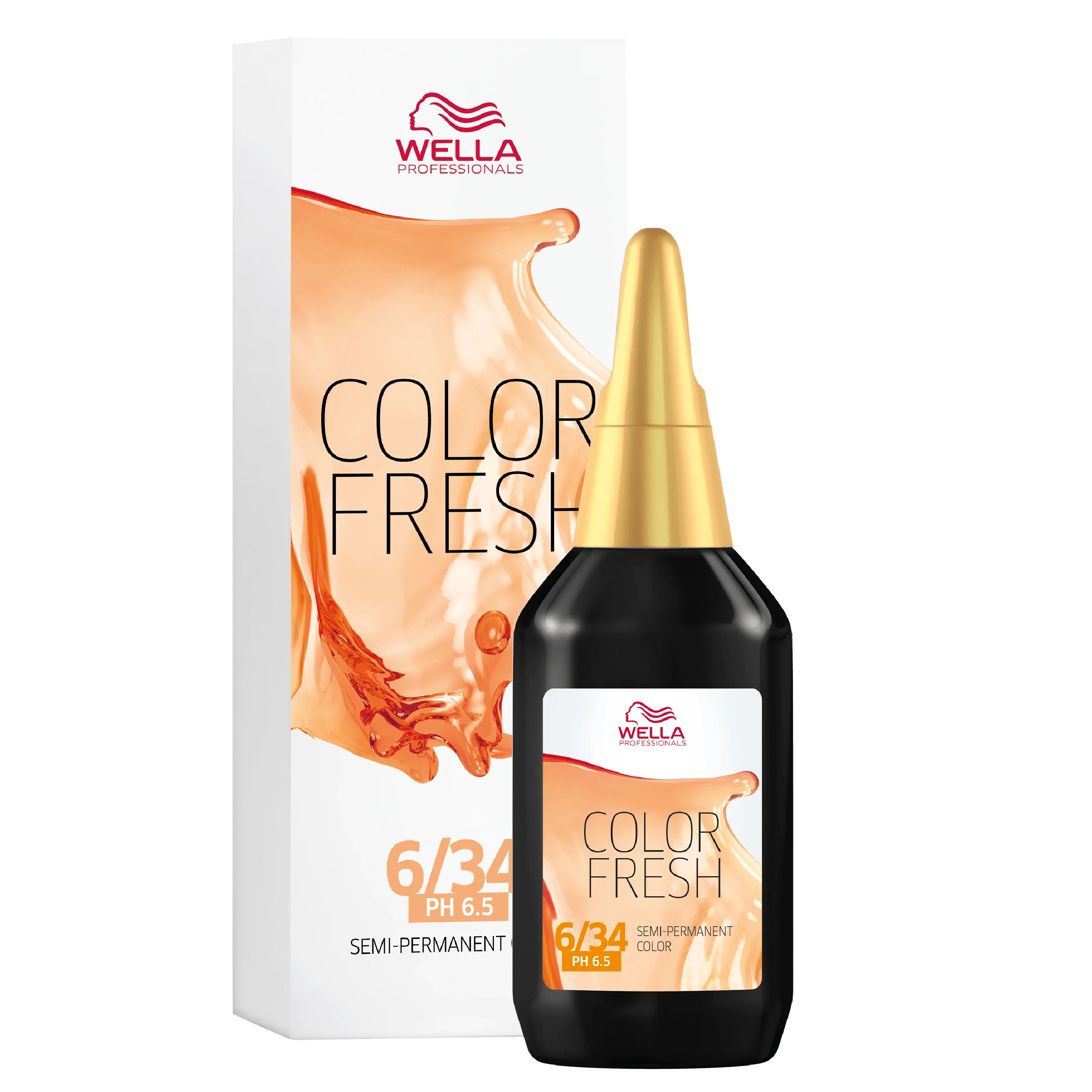 Wella Professionals Color Fresh 75 ml 6/34 Dark Gold Red Blonde från Wella – köp hos Apotek Hjärtat