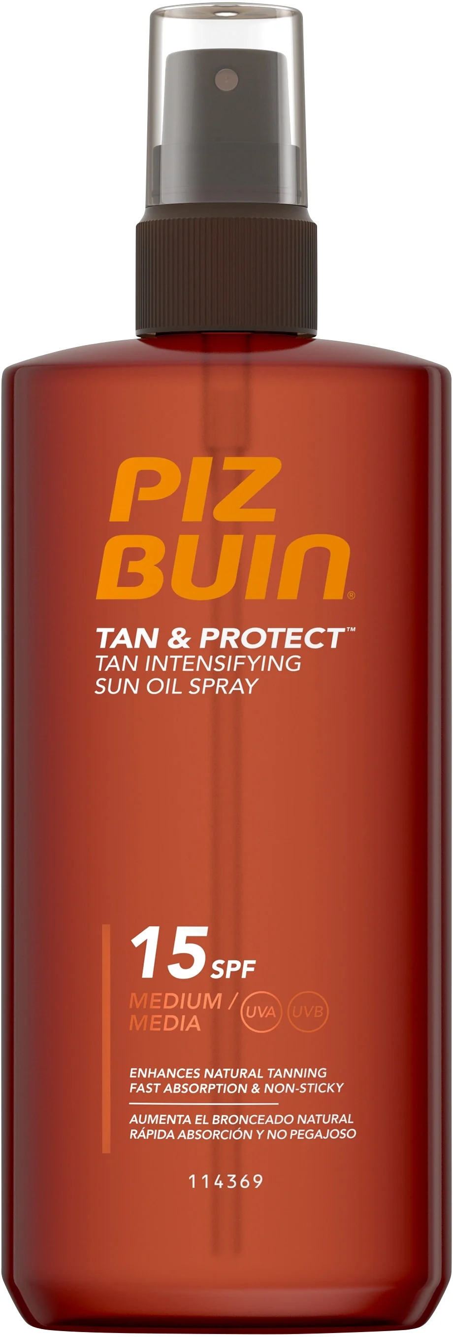 PIZ BUIN Tan & Protect Intensifying Oil Spray SPF 15, 150 ml från Piz Buin – köp hos Apotek Hjärtat