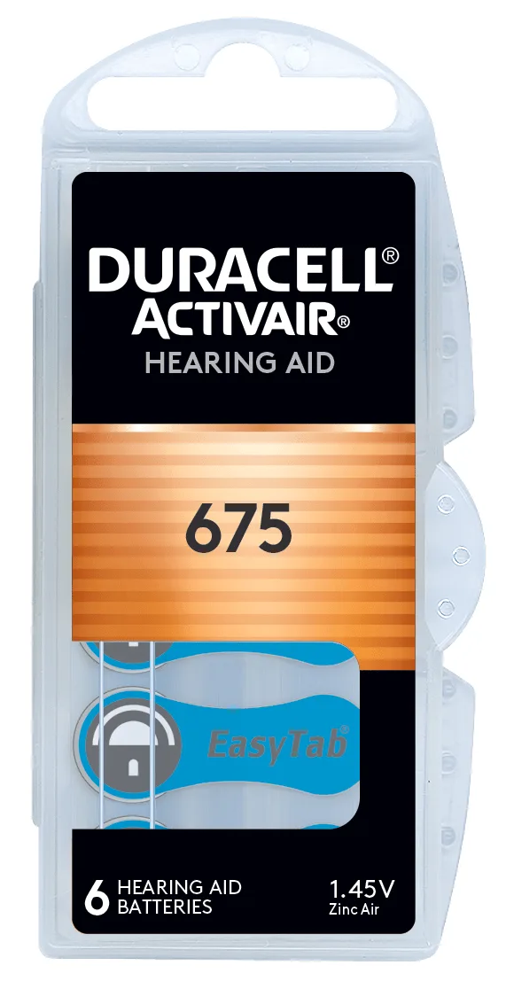 Duracell Activair batteri typ 675 6 st från Duracell – köp hos Apotek Hjärtat