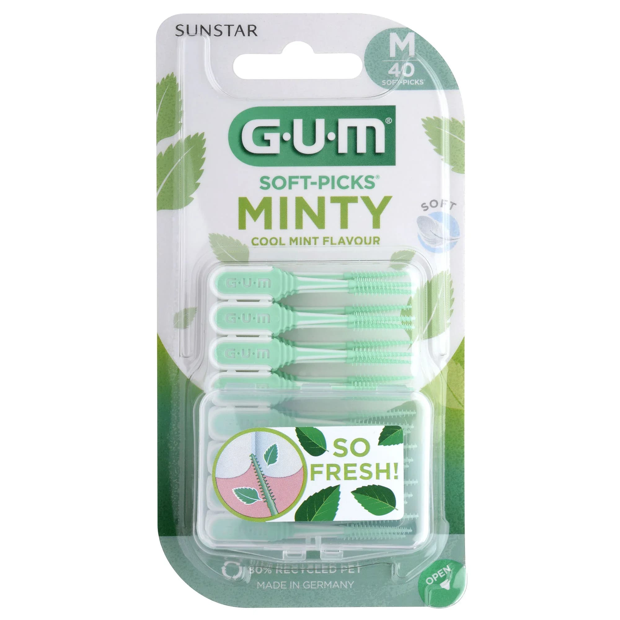 GUM SOFT-PICKS MINTY Medium 40st från GUM – köp hos Apotek Hjärtat