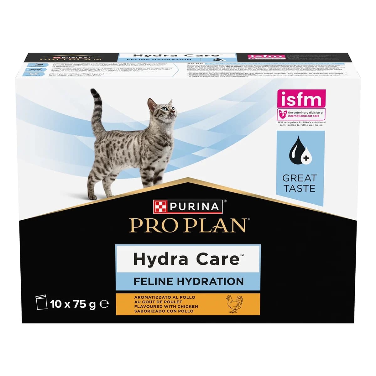 PURINA Pro Plan Feline Hydra Care Chicken Våtfoder 10x75g från Purina Pro Plan – köp hos Apotek Hjärtat