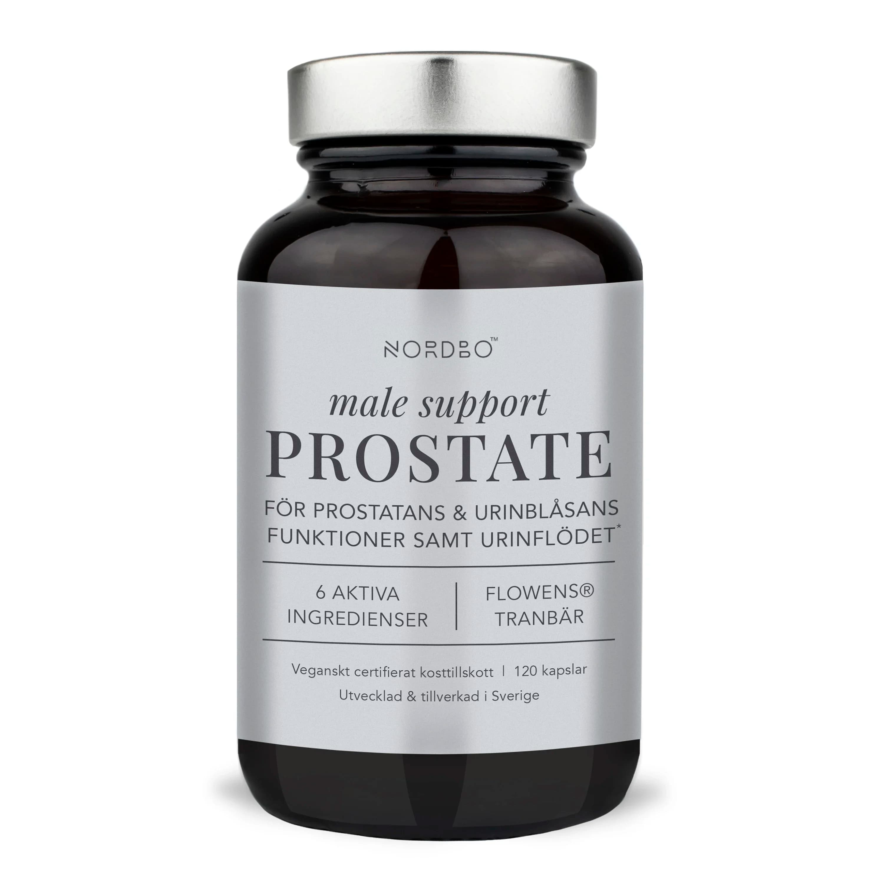 Nordbo Male Support Prostate 120 kapslar från Nordbo – köp hos Apotek Hjärtat