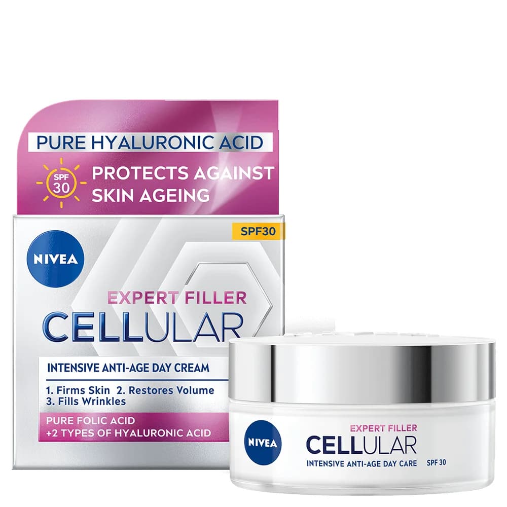 Nivea Cellular Expert Filler Anti-Age Day Cream SPF 30, 50 ml från Nivea – köp hos Apotek Hjärtat