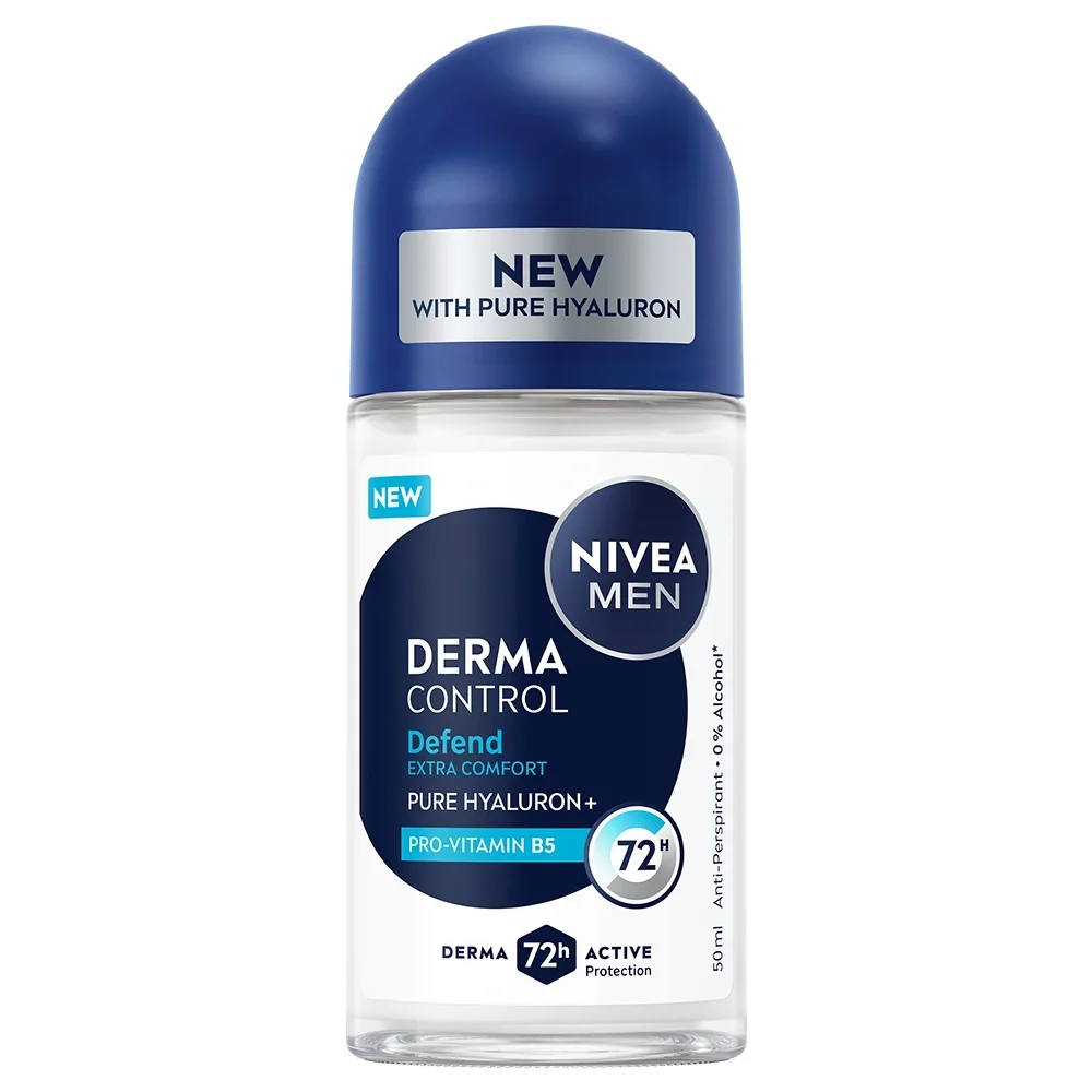 Nivea Men Deo Derma Control Defend Roll On 50 ml från Nivea - köp hos Apotek Hjärtat