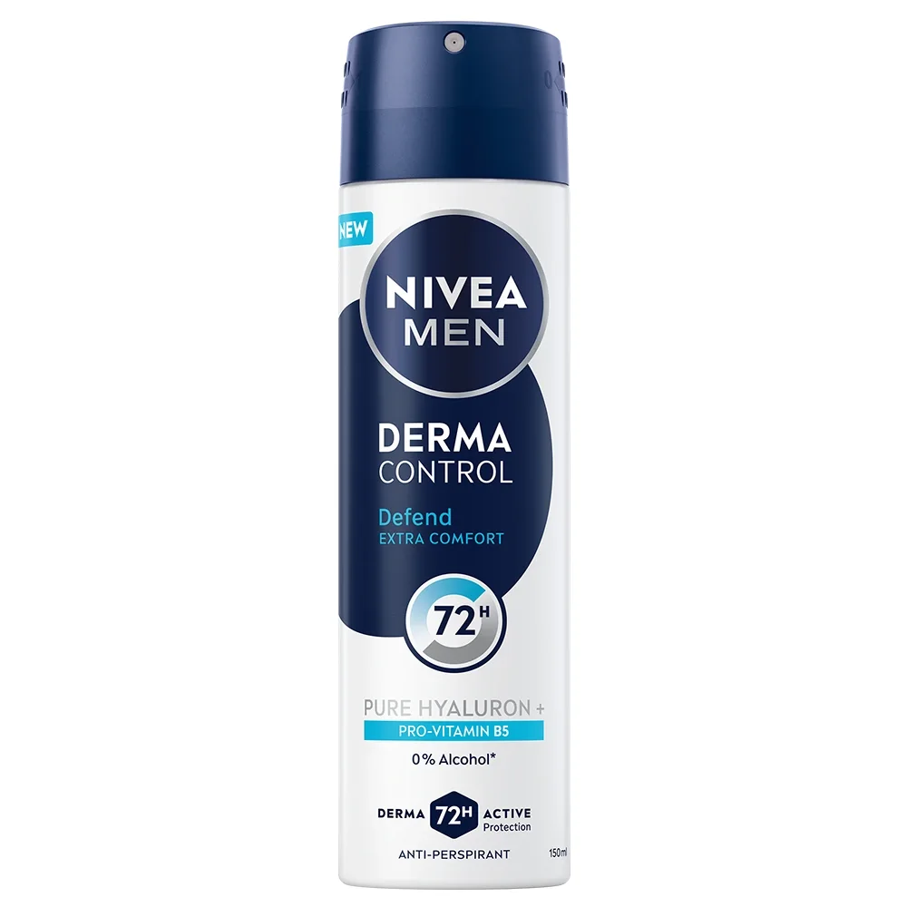 Nivea Men Deo Spray Derma Control Defend 150 ml från Nivea - köp hos Apotek Hjärtat