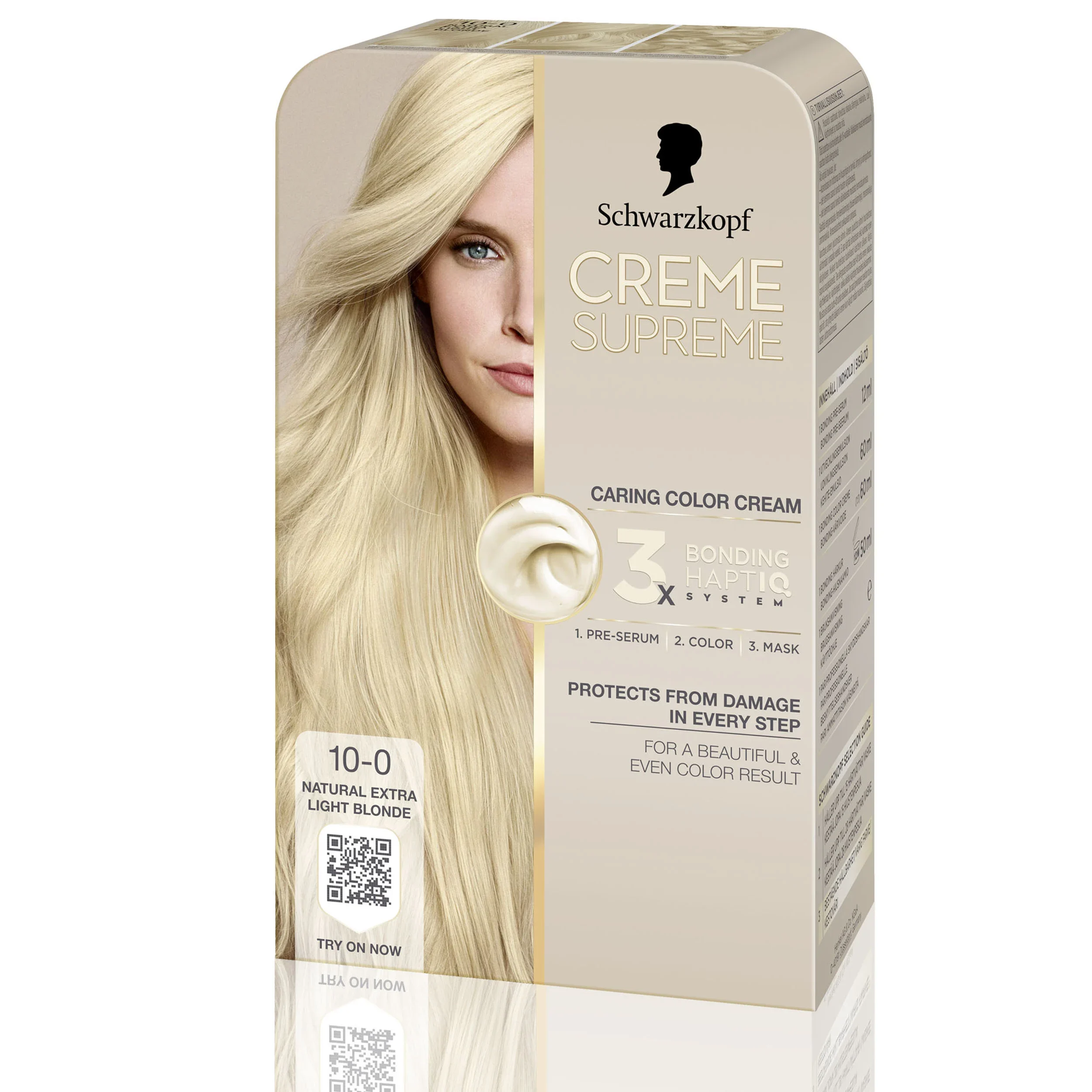 Schwarzkopf Creme Supreme 10-0 Natural Extra Light Blonde från Schwarzkopf – köp hos Apotek Hjärtat