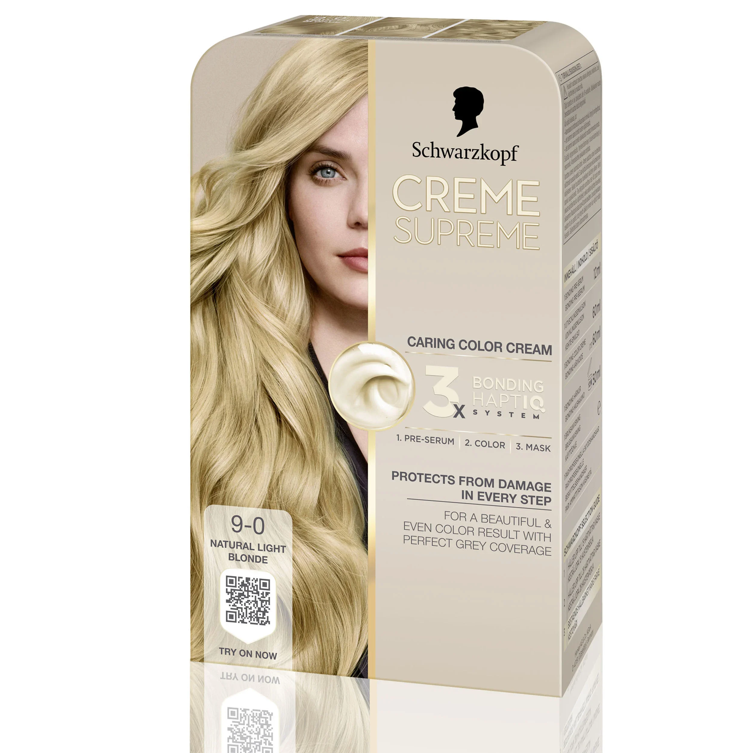 Schwarzkopf Creme Supreme 9-0 Natural Light Blonde från Schwarzkopf – köp hos Apotek Hjärtat