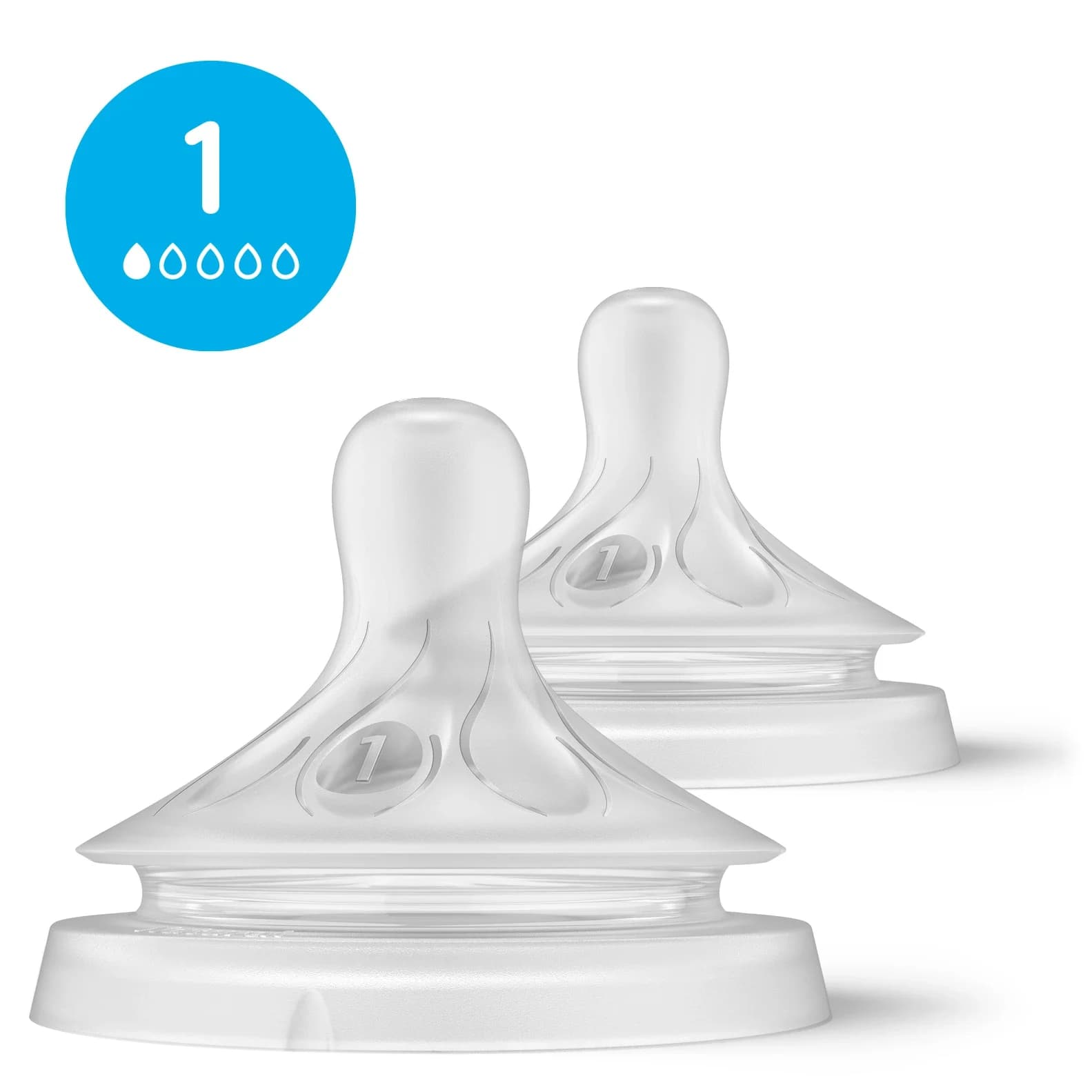 Philips Avent Natural Response Dinapp flöde 1 2-pack från Philips Avent – köp hos Apotek Hjärtat