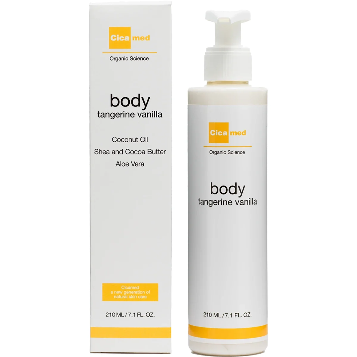 Cicamed Organic Science Body Tangerine Vanilla 210 ml från Cicamed – köp hos Apotek Hjärtat