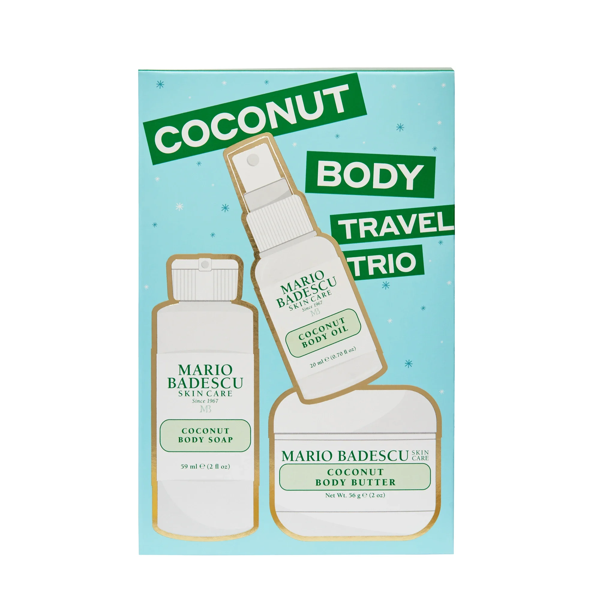 Mario Badescu Coconut Body Travel Trio från Mario Badescu – köp hos Apotek Hjärtat