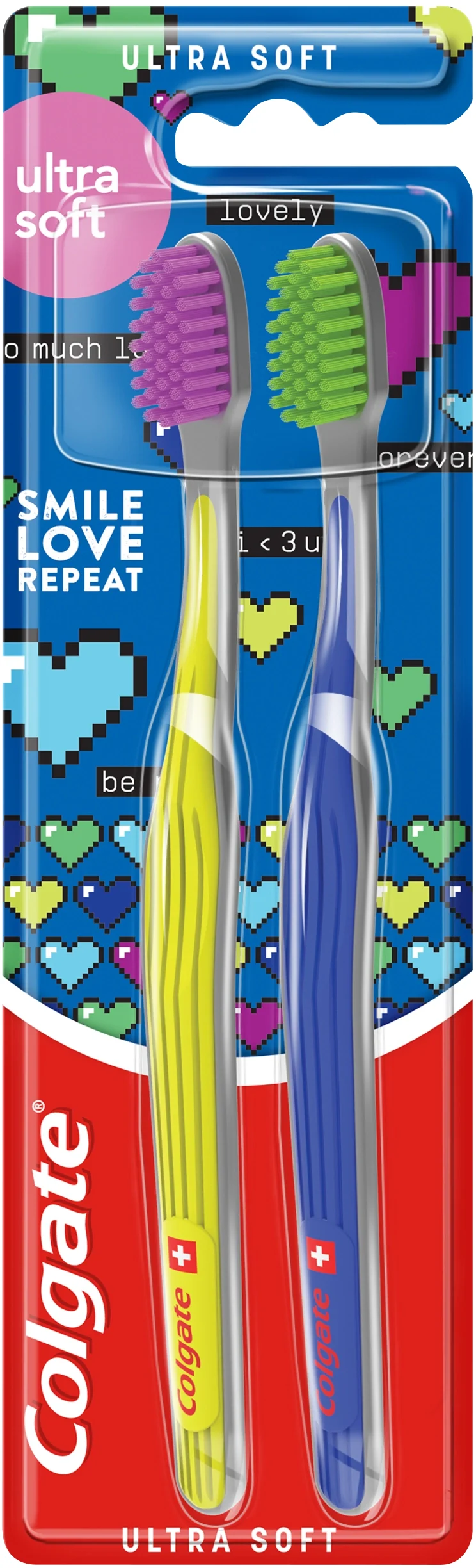 Colgate Ultra Soft Tandborste 2 st från Colgate – köp hos Apotek Hjärtat