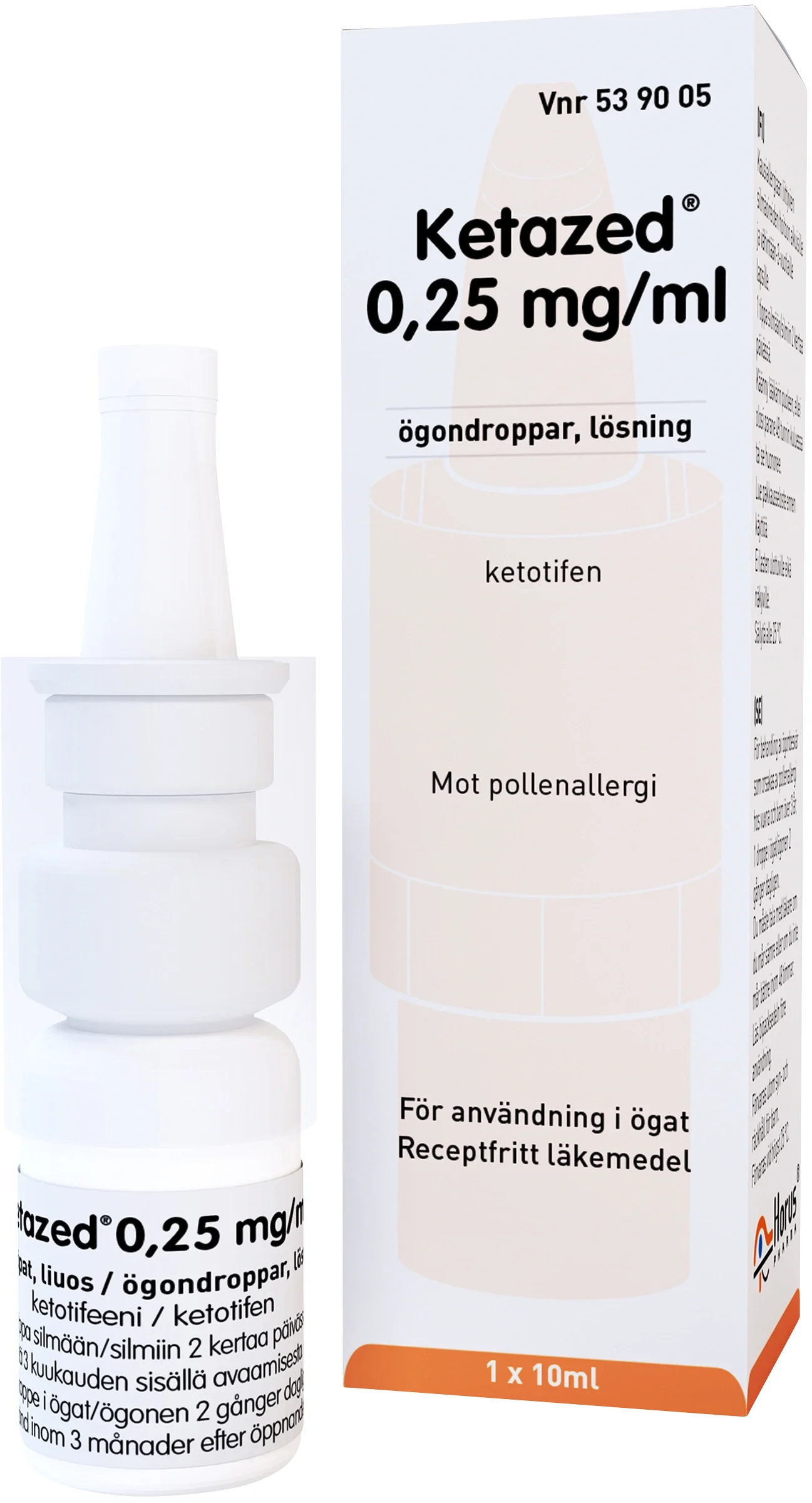 Ketazed Ögondroppar 0,25mg/ml 10ml från Ketazed – köp hos Apotek Hjärtat