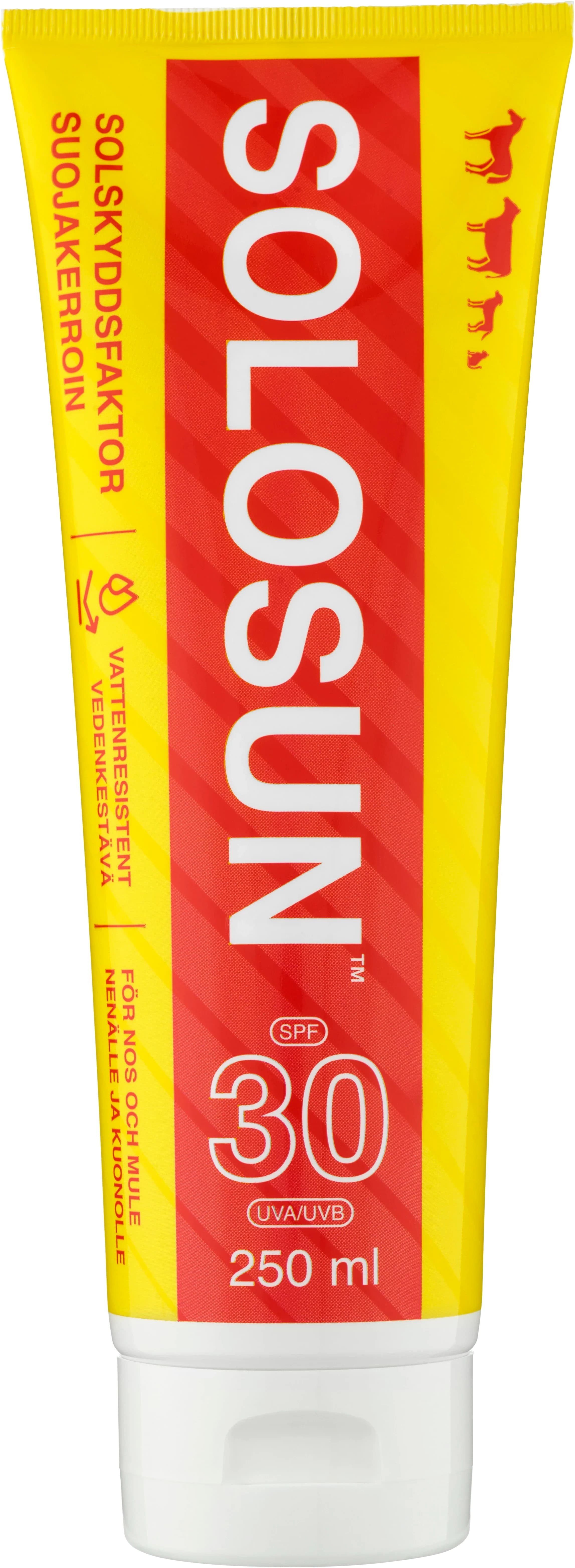 Solosun solskyddssalva för djur SPF 30, 250 ml från Solosun – köp hos Apotek Hjärtat