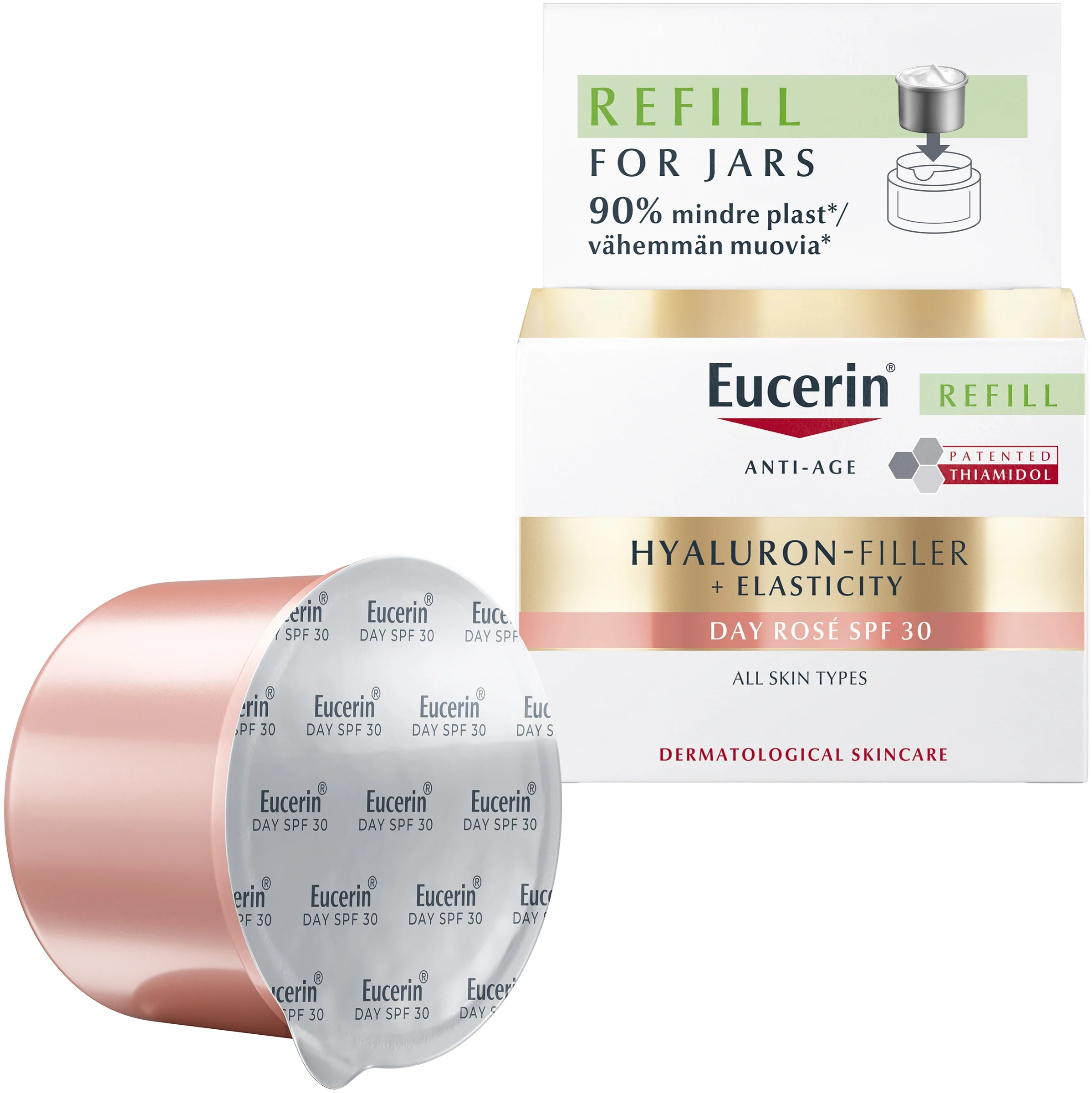 Eucerin Hyaluron-Filler + Elasticity Day Rosé SPF30 Refill 50 ml från Eucerin - köp hos Apotek Hjärtat
