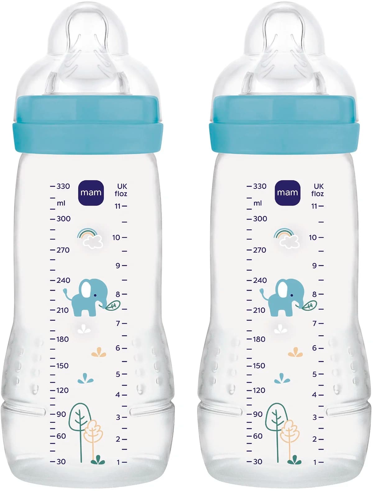 MAM Easy Active Blue 330 ml 2-pack från MAM – köp hos Apotek Hjärtat