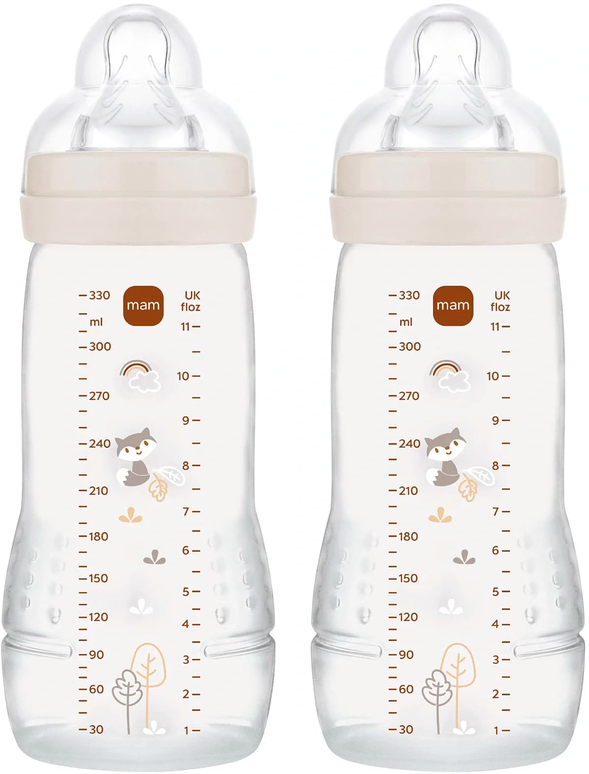 MAM Easy Active Neutral 330 ml 2-pack från MAM – köp hos Apotek Hjärtat