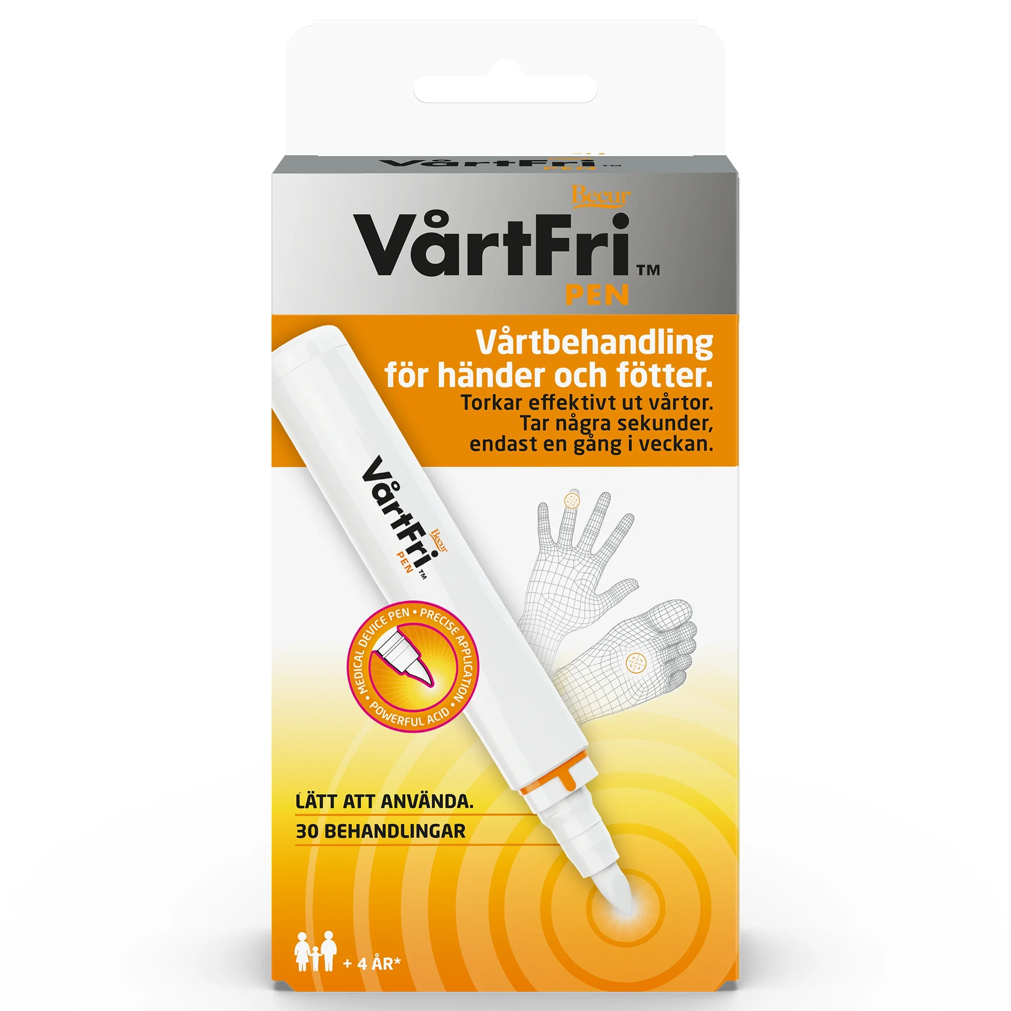 Vårtfri Pen 3ml från Vårtfri – köp hos Apotek Hjärtat