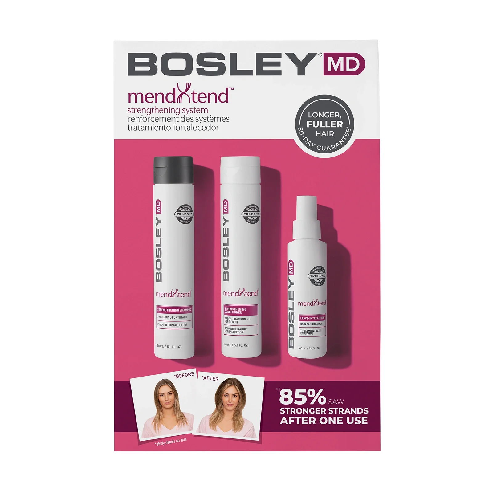 Bosley MendXtend Starter Kit från Bosley – köp hos Apotek Hjärtat
