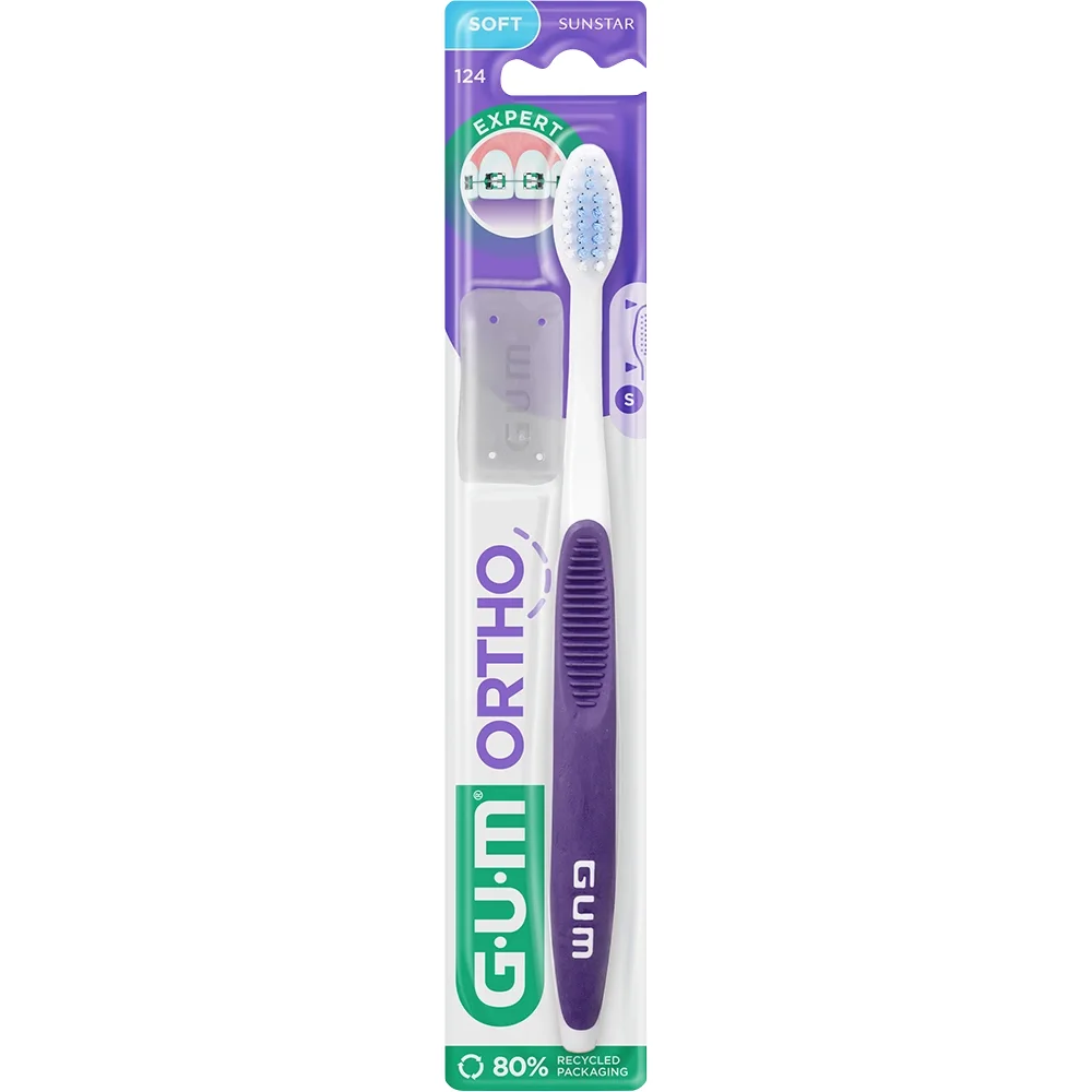 GUM Ortho Tandborste 1 st från GUM – köp hos Apotek Hjärtat