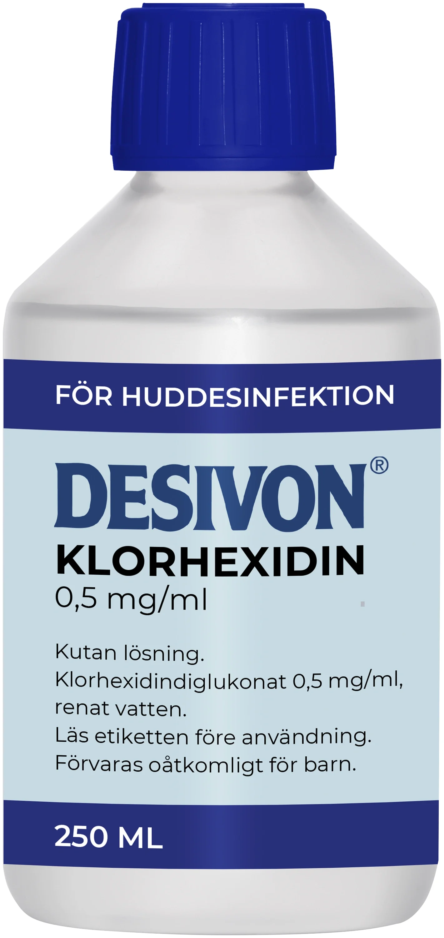 Desivon Klorhexidin 0,5 mg/ml 250 ml från Desivon – köp hos Apotek Hjärtat