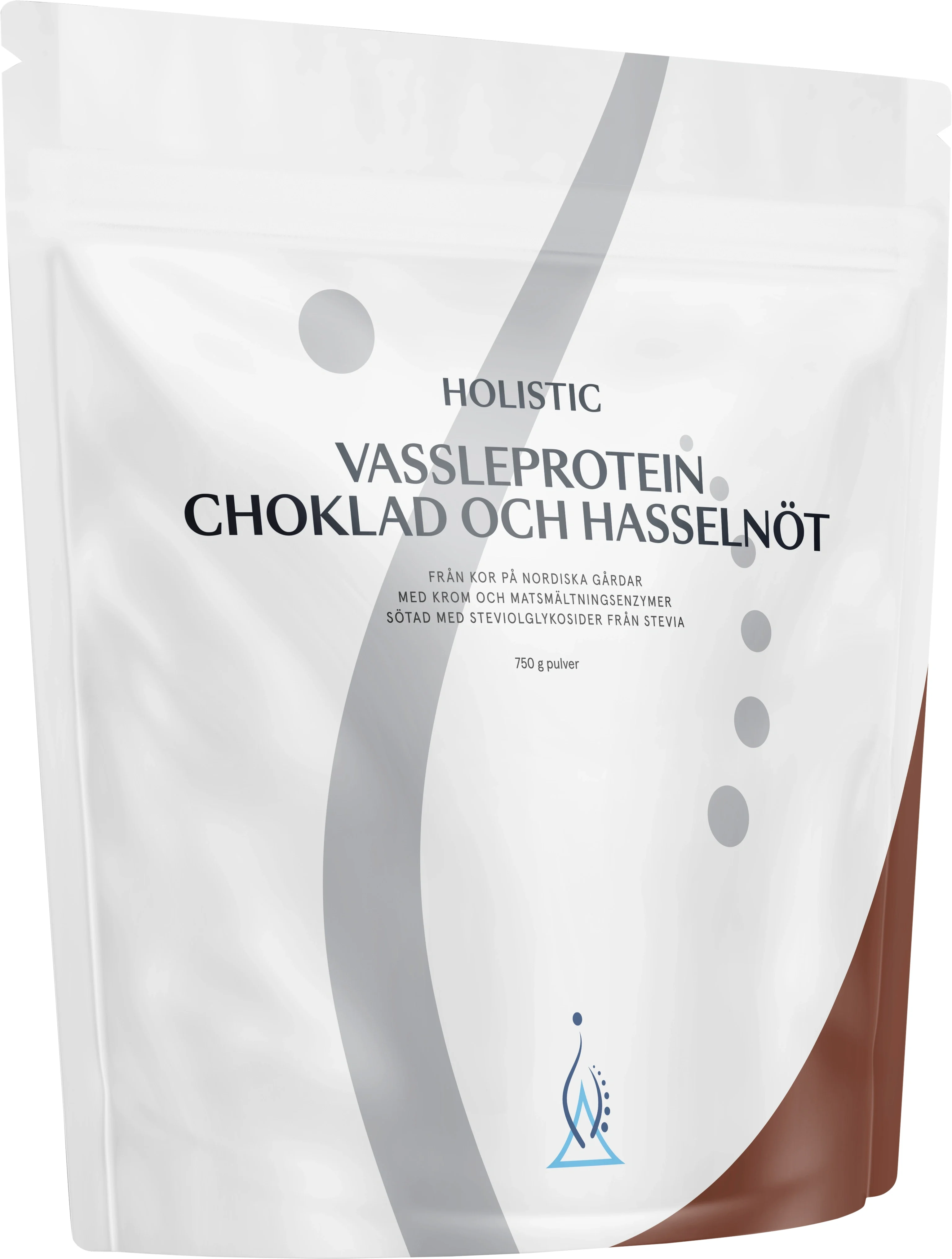 Holistic Vassleprotein hasselnöt och choklad 750 g från Holistic – köp hos Apotek Hjärtat