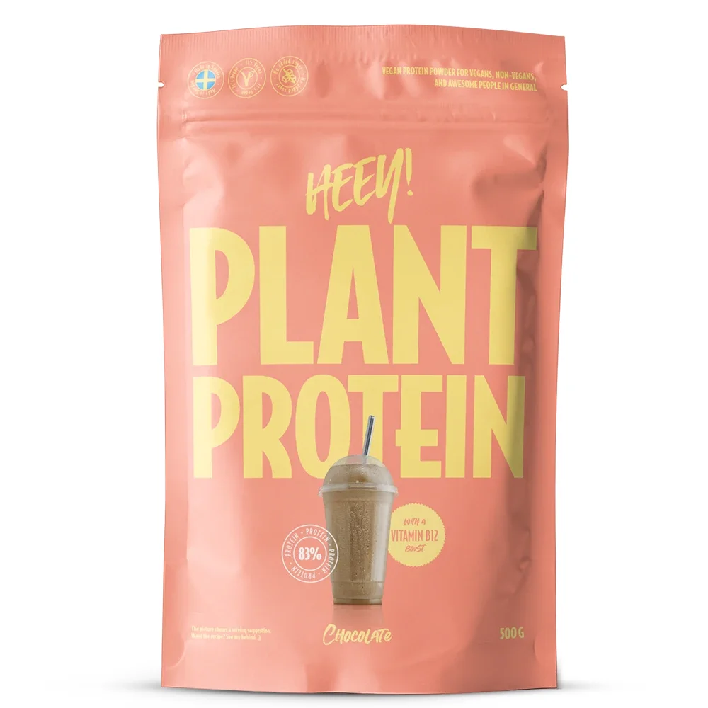 Heey! Veganskt Protein Choklad 500 g från Heey! – köp hos Apotek Hjärtat