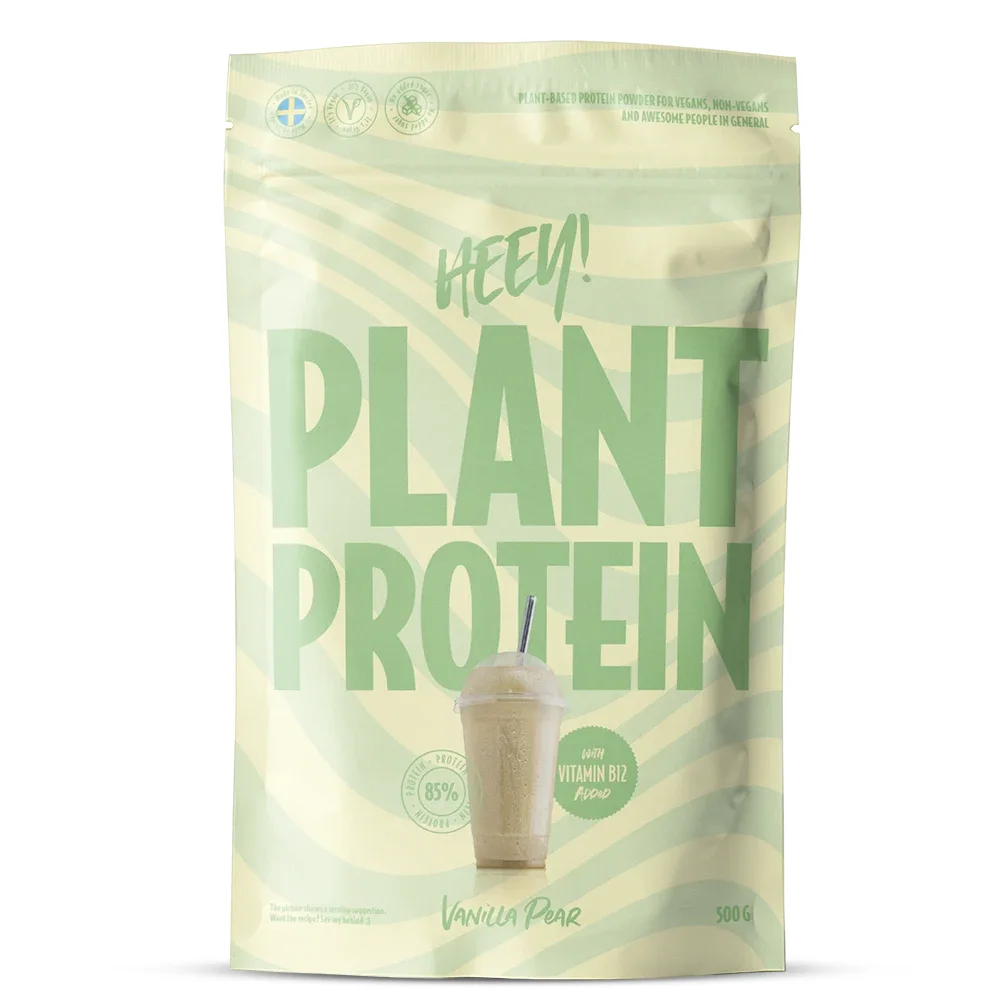 Heey! Veganskt Protein Päron Vanilj 500 g från Heey! – köp hos Apotek Hjärtat