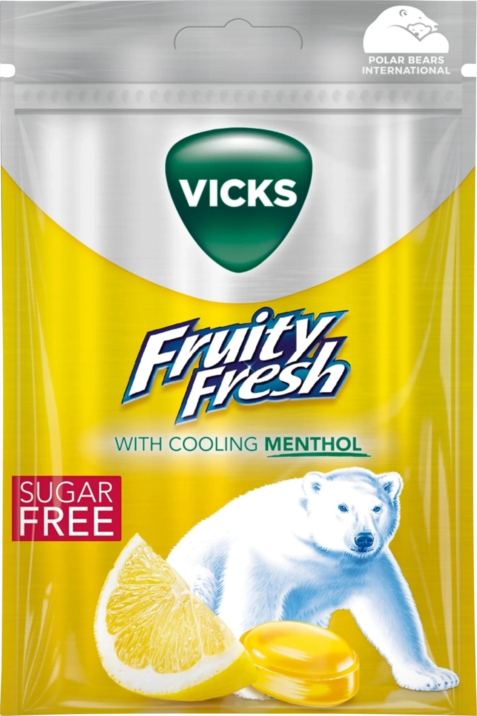 Vicks Fruity Fresh Lemon/Menthol Sugar Free 72gx20 från Vicks – köp hos Apotek Hjärtat