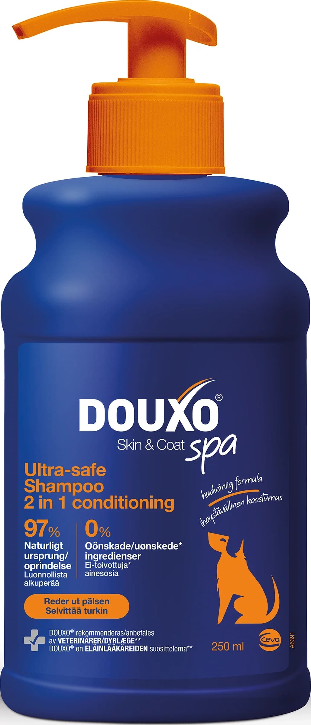 Douxo Skin & Coat SPA Ultra-Safe 2-in-1 Schampo & Balsam 250 ml från Douxo – köp hos Apotek Hjärtat