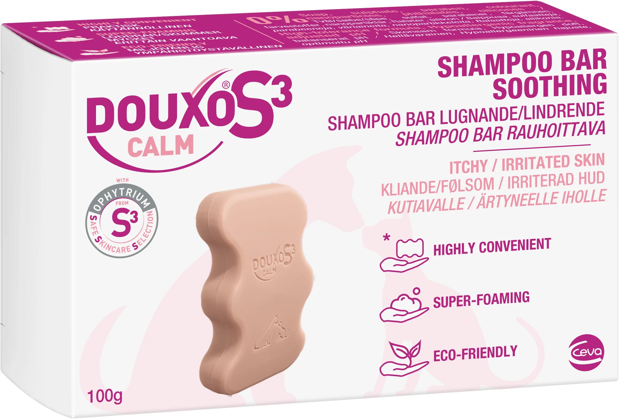 Douxo S3 Calm Schampo Bar 100 g från Douxo – köp hos Apotek Hjärtat