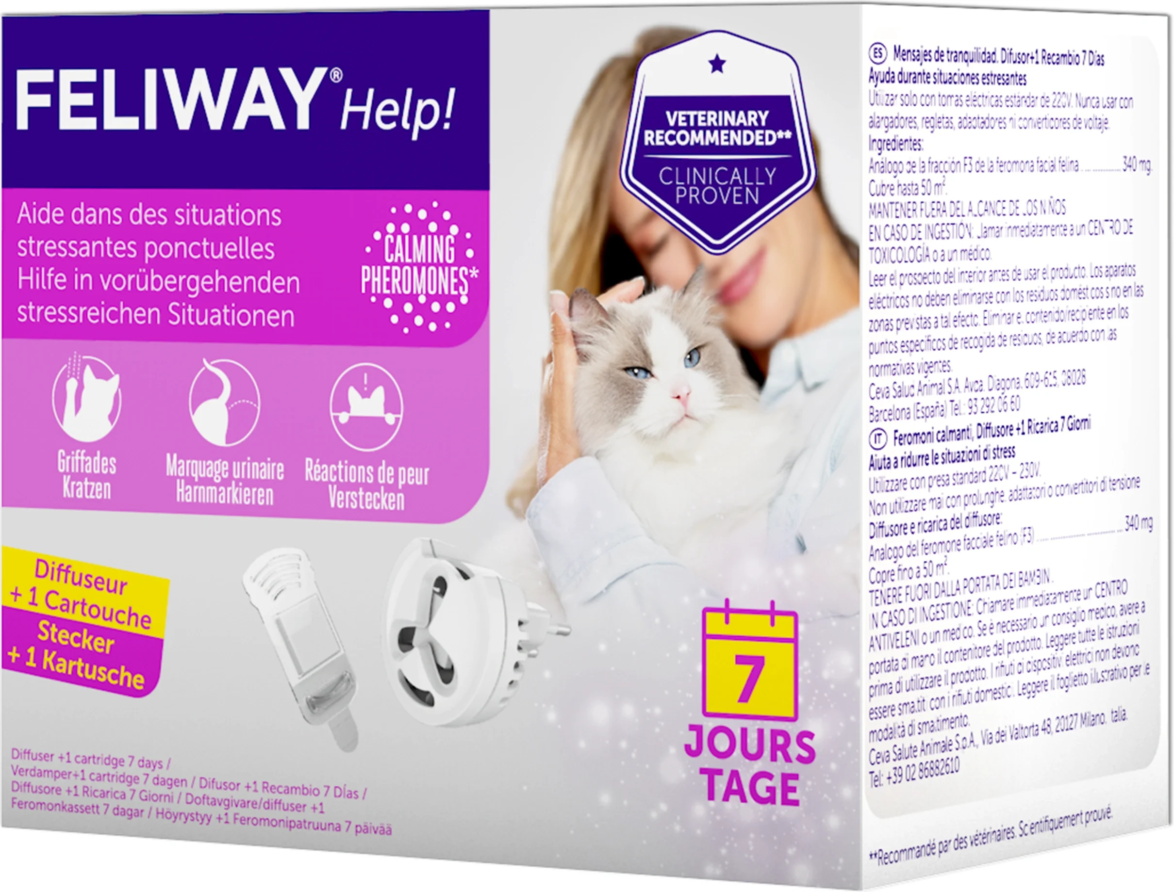 Feliway Help Feromondoftavgivare 1 st från FELIWAY – köp hos Apotek Hjärtat