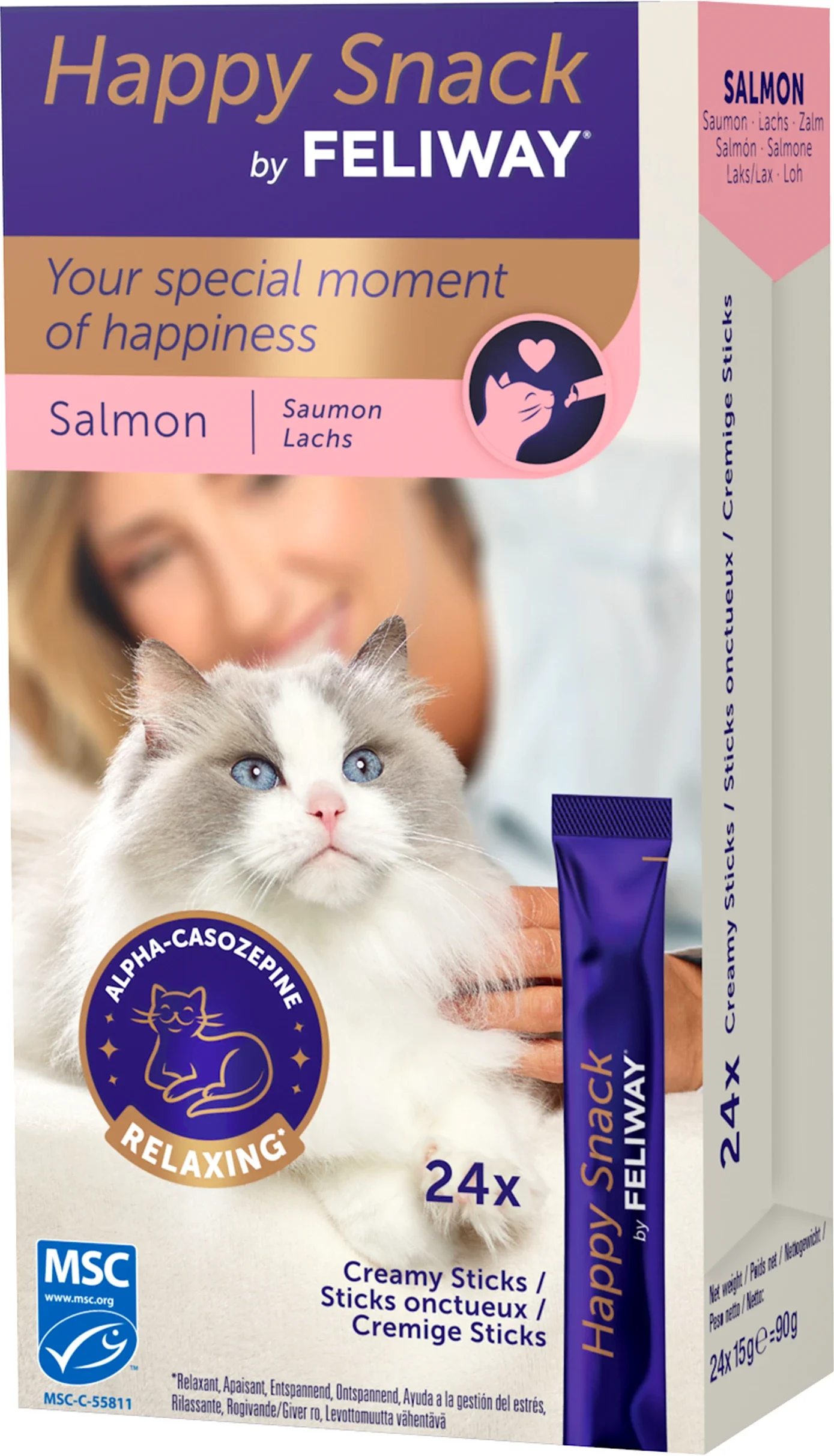 Feliway Happy Snack Lax 24 st från FELIWAY – köp hos Apotek Hjärtat