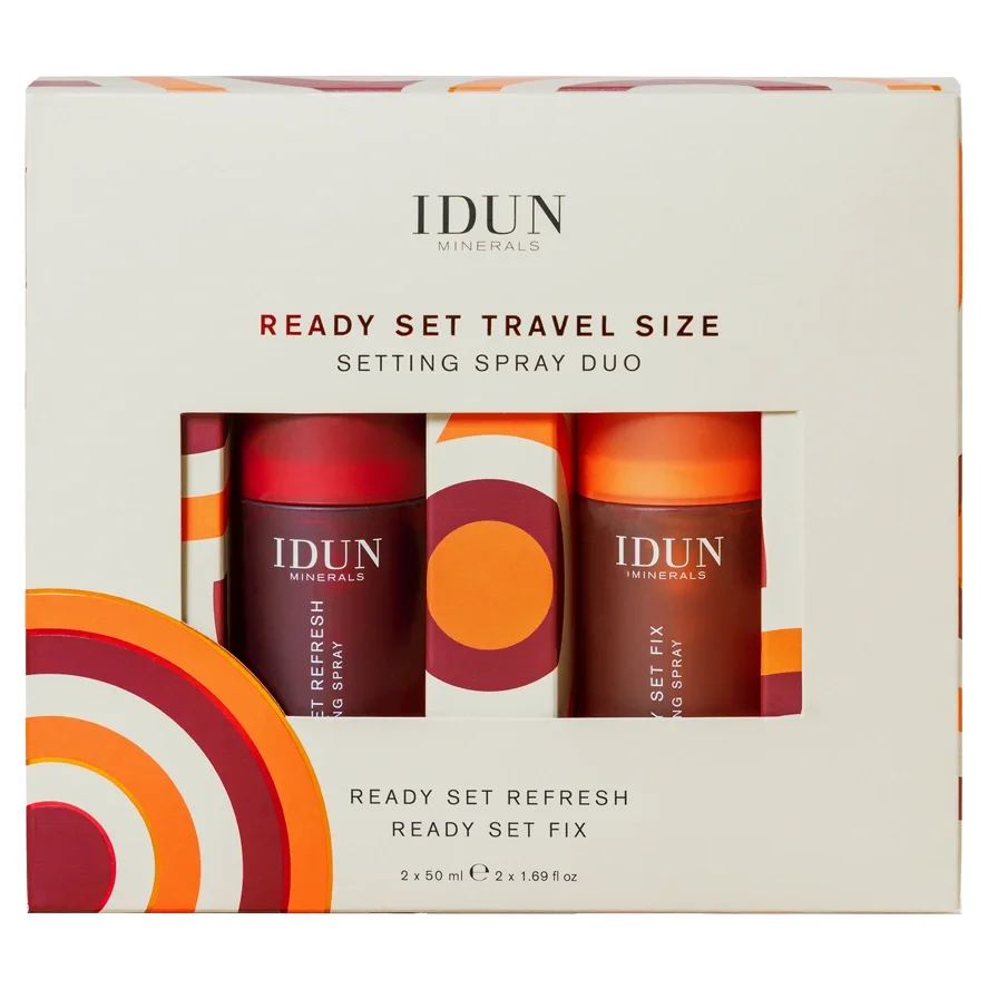 IDUN Minerals Setting Spray Travel Size Duo 2x50 ml från Idun Minerals – köp hos Apotek Hjärtat