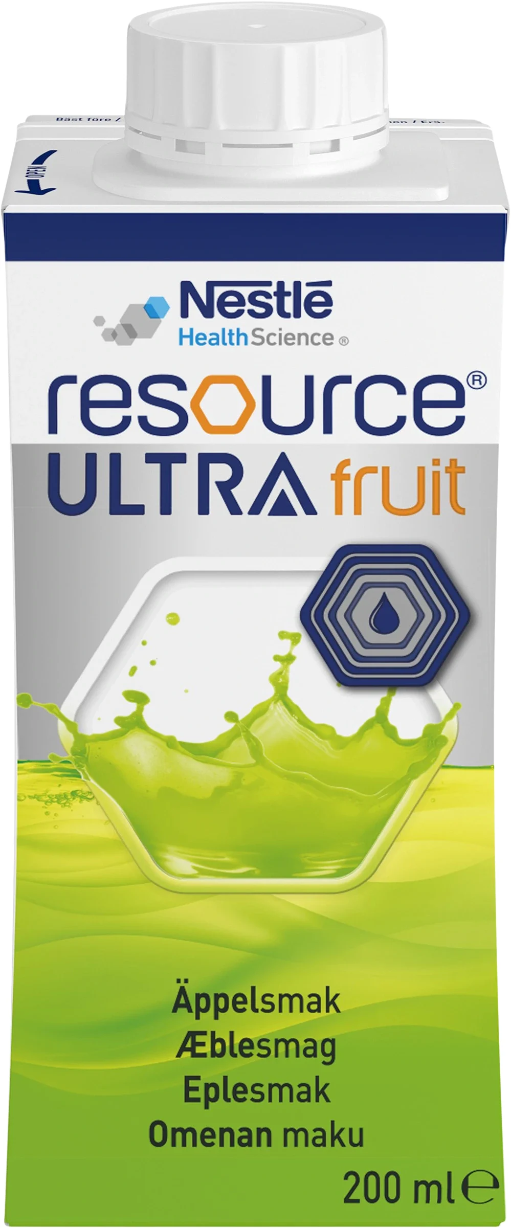 Resource Ultra Fruit Äpple 4x200 ml från Resource – köp hos Apotek Hjärtat