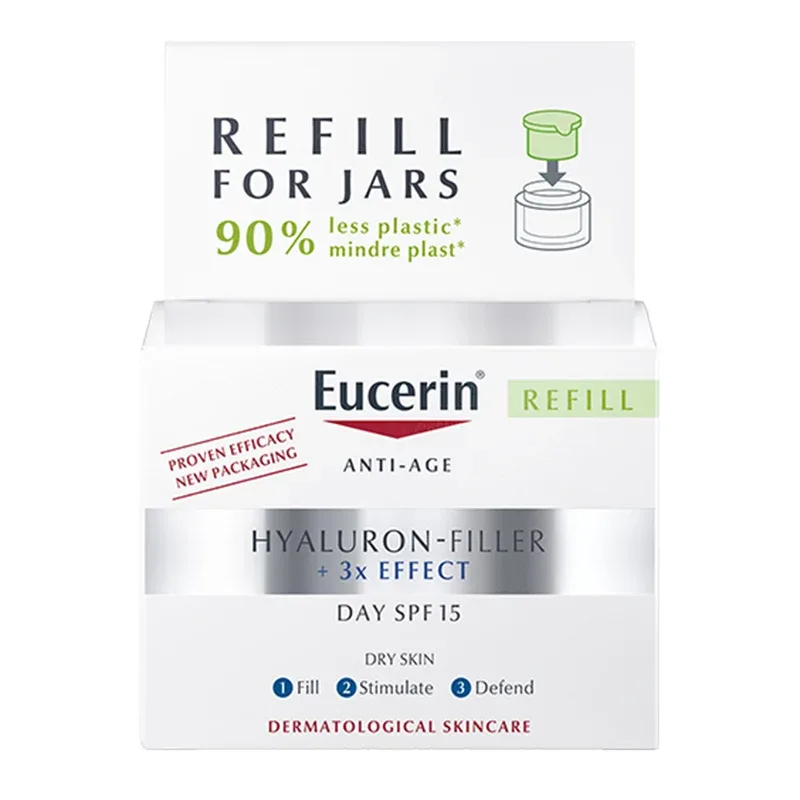 Eucerin Hyaluron-Filler + 3x Effect Day SPF15 Refill 50 ml från Eucerin – köp hos Apotek Hjärtat
