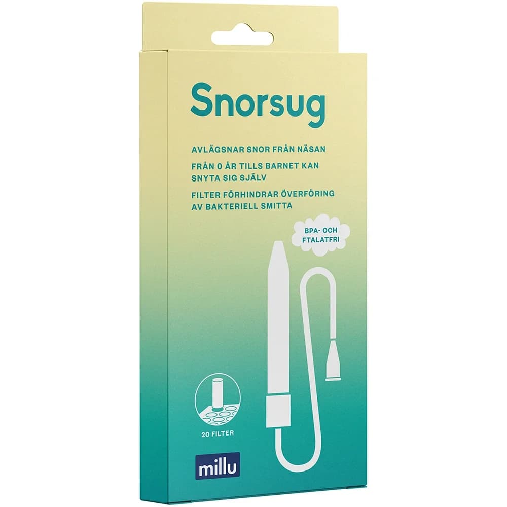 Millu Snorsug + 20 filter från Millu – köp hos Apotek Hjärtat