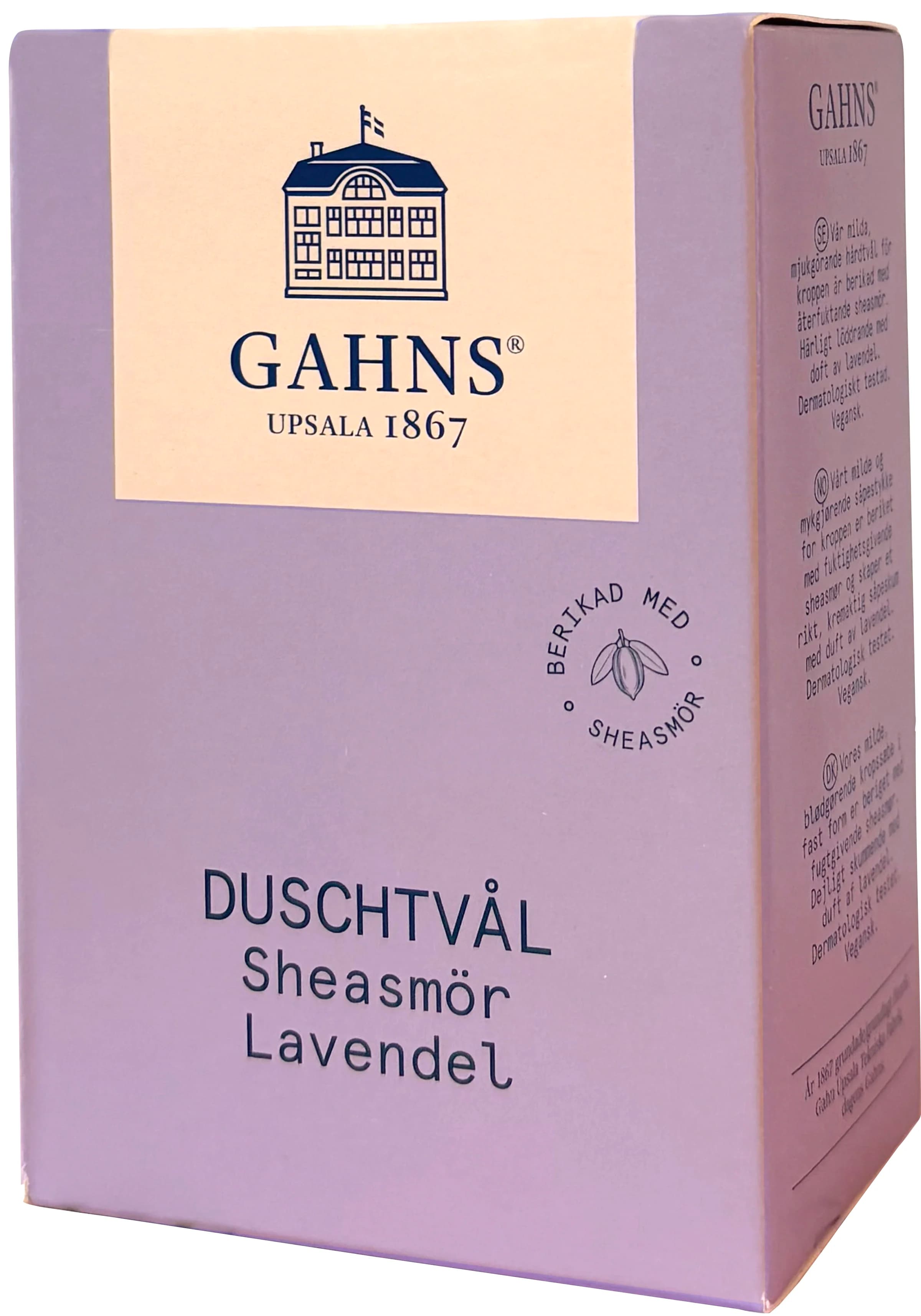 Gahns Duschtvål Sheasmör Lavendel 200 g från Gahns – köp hos Apotek Hjärtat