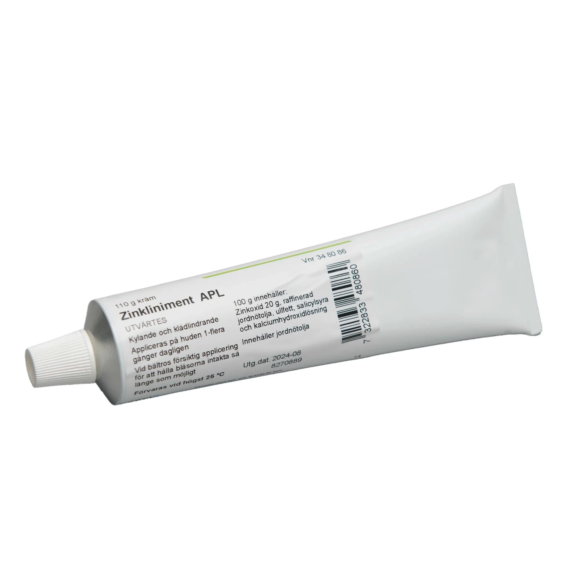 Zinkliniment APL Kräm 110 g från APL – köp hos Apotek Hjärtat