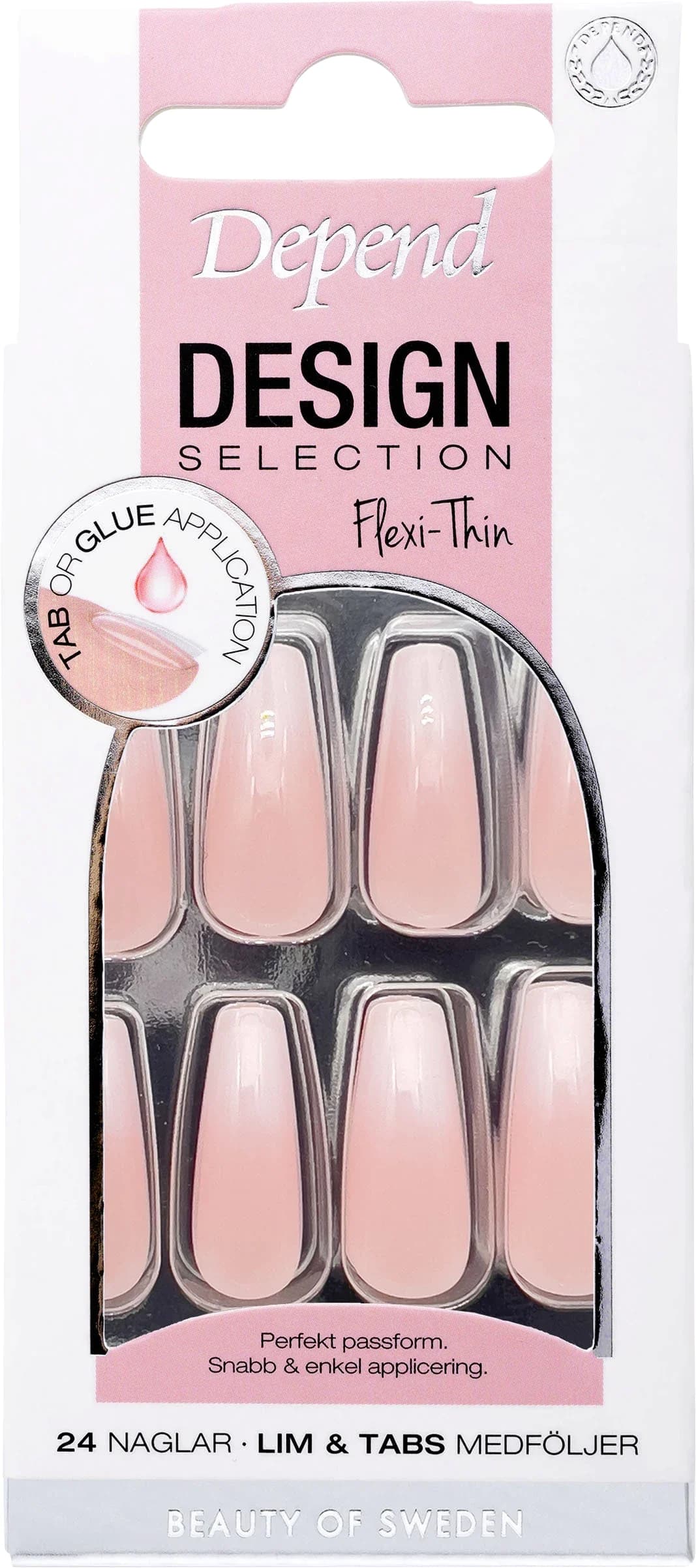 Depend Design Selection 24 st French Ombre Coffin från Depend – köp hos Apotek Hjärtat