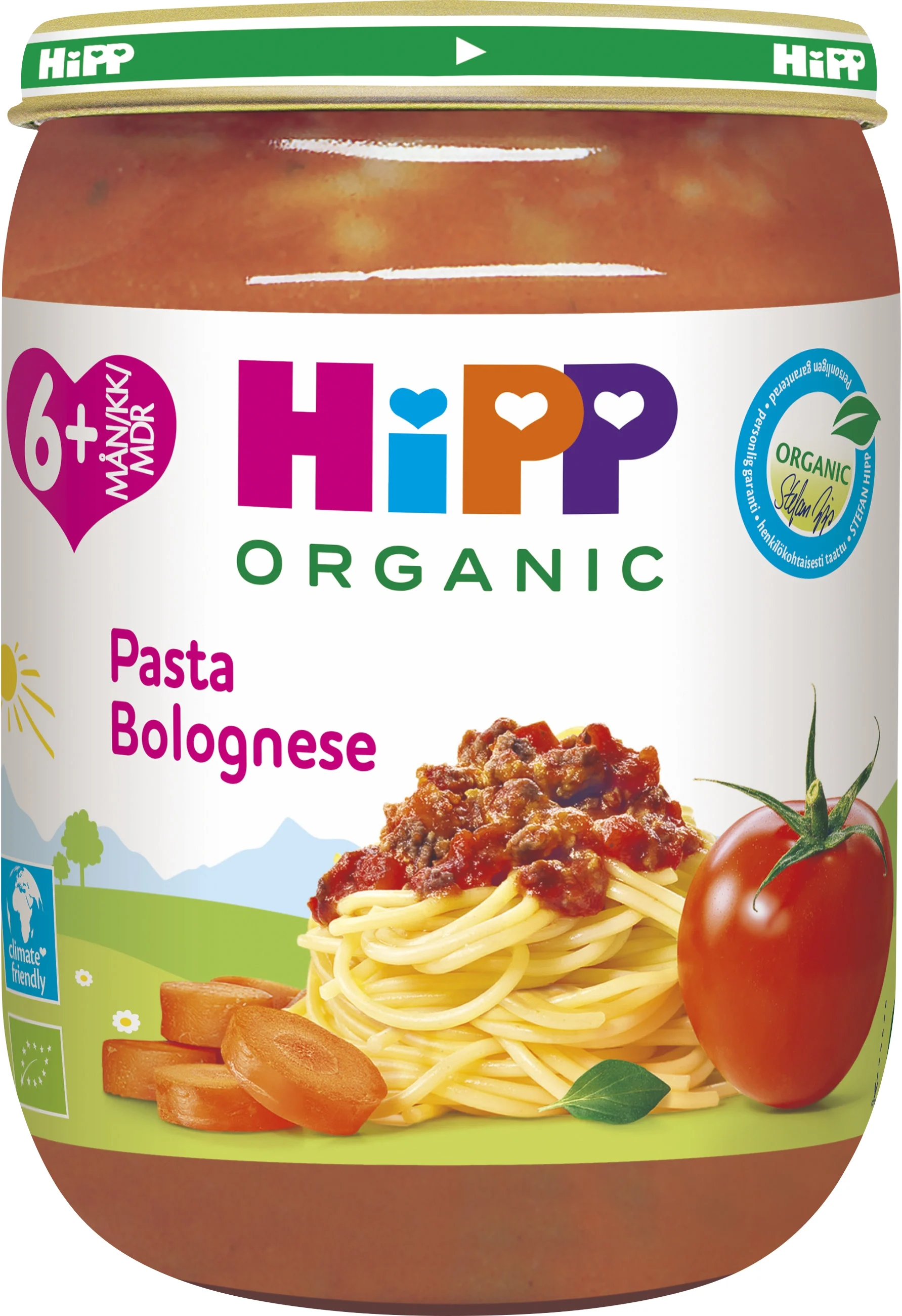 HiPP Pasta Bolognese 6 mån 190 g från HiPP – köp hos Apotek Hjärtat