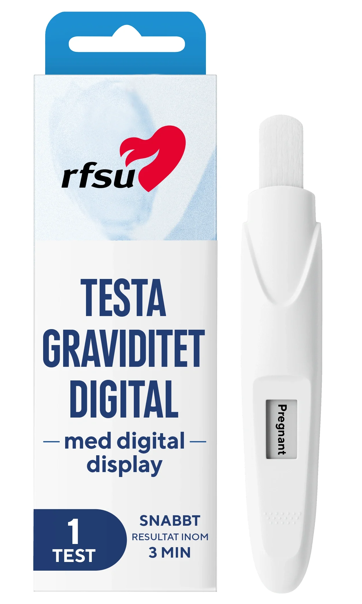 RFSU Digitalt Graviditetstest 1-pack från RFSU – köp hos Apotek Hjärtat