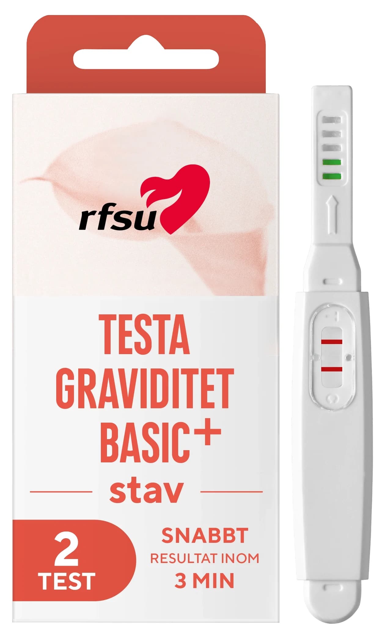 RFSU Graviditetstest Stav 2-pack från RFSU – köp hos Apotek Hjärtat