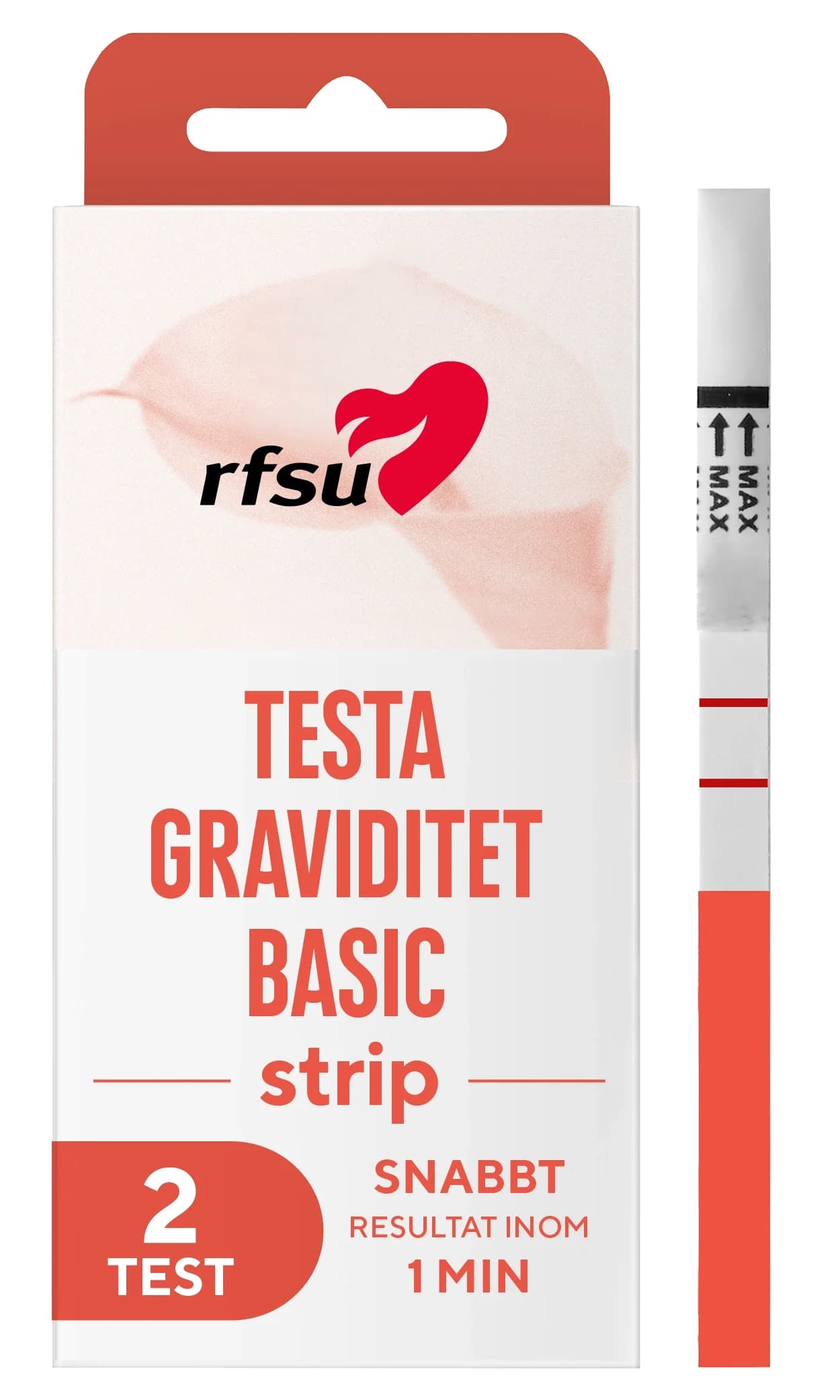 RFSU Graviditetstest Strips 2-pack från RFSU – köp hos Apotek Hjärtat