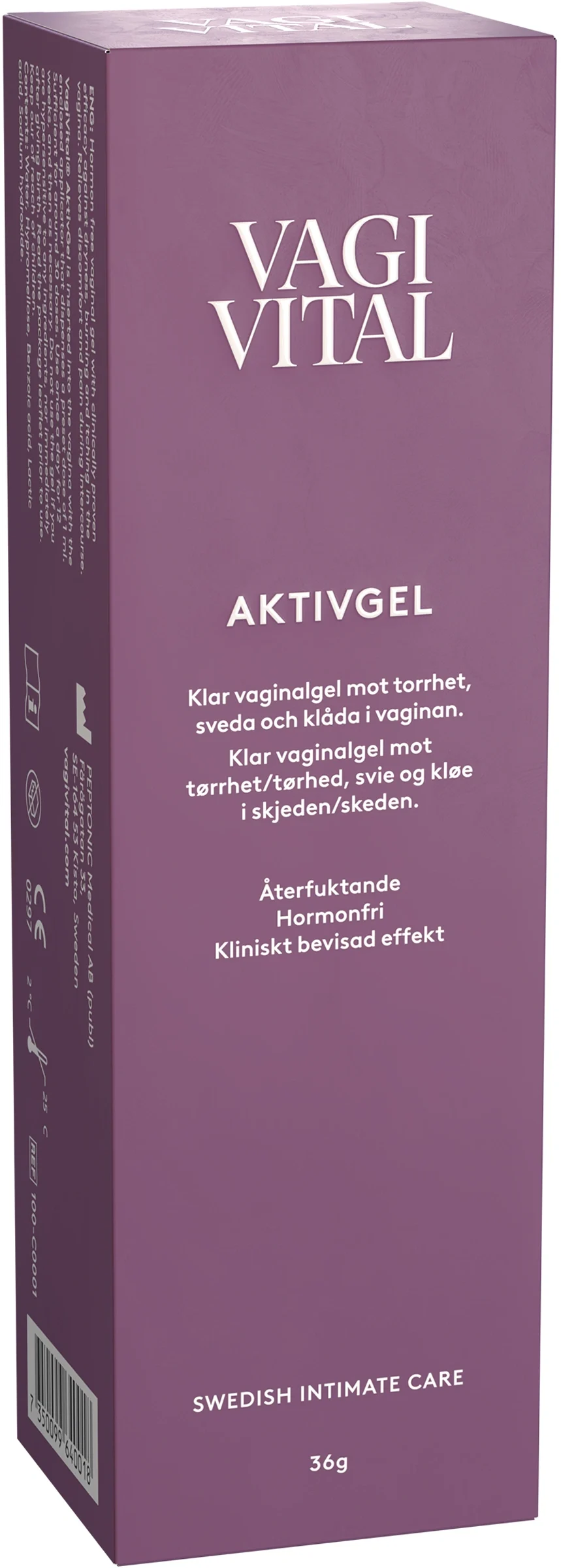 VagiVital Aktivgel 36 g (cirka 30 doser) från VagiVital – köp hos Apotek Hjärtat