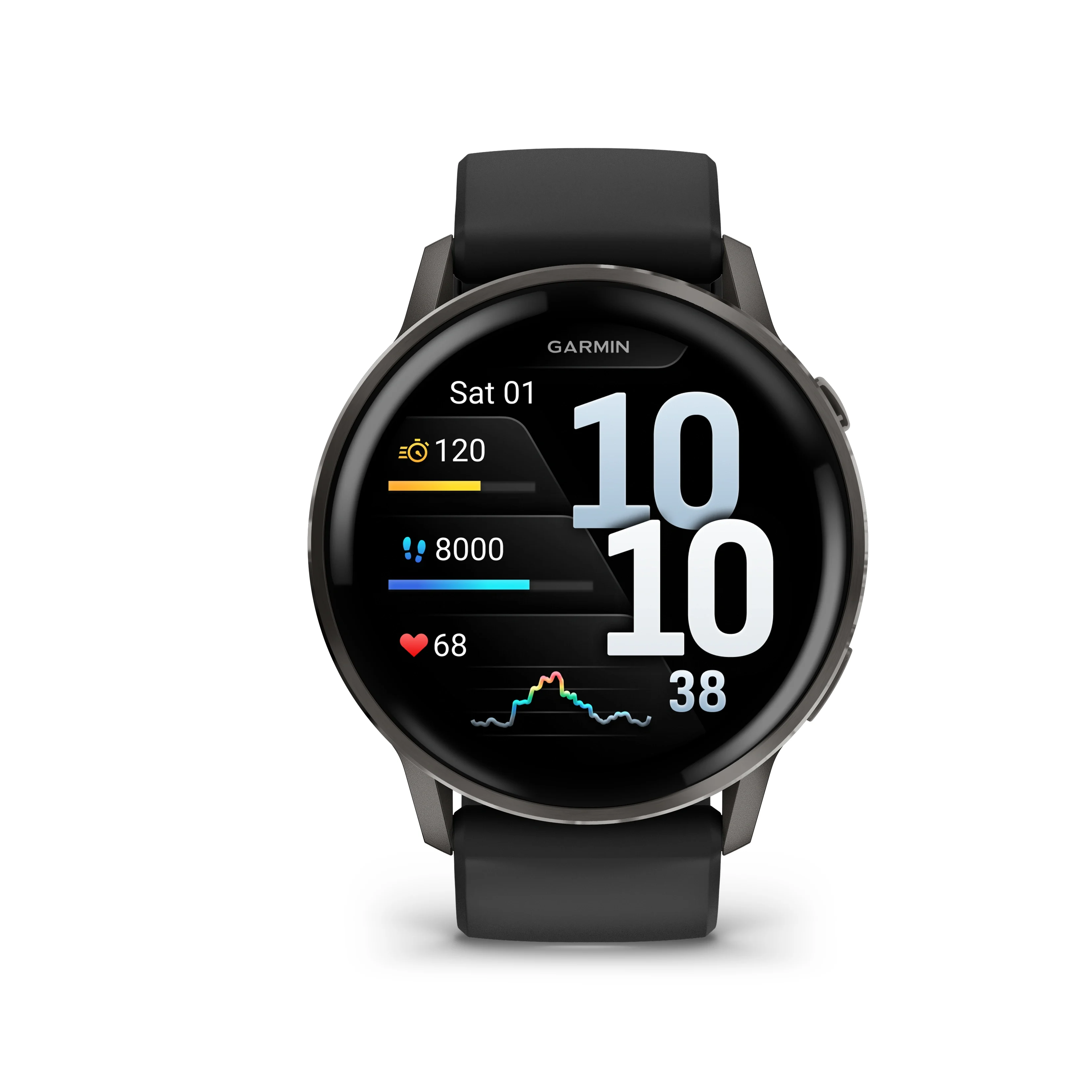 Garmin Venu 4 Black + Slate/Black 45 mm från Garmin – köp hos Apotek Hjärtat