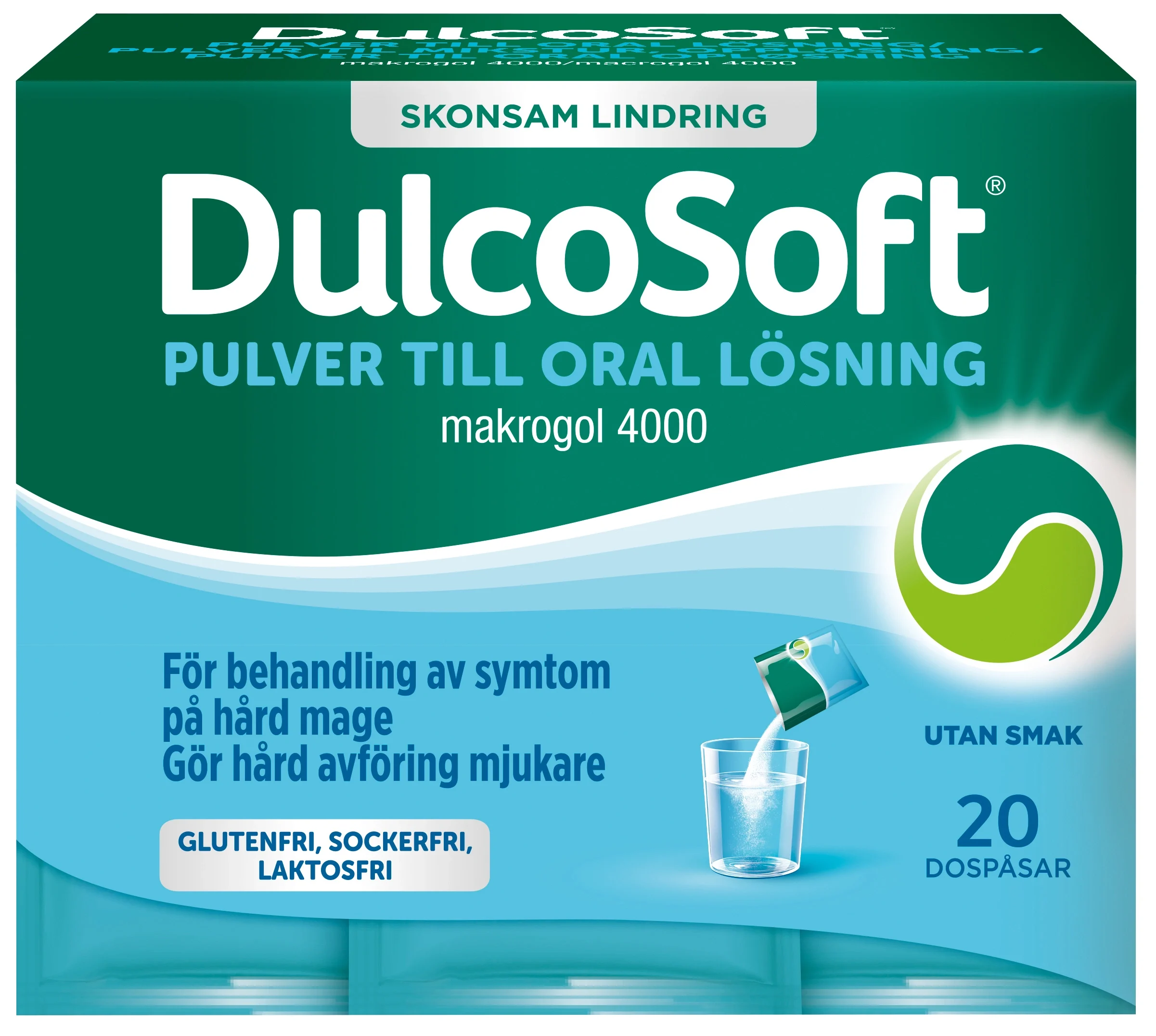 DulcoSoft pulver till oral lösning dospåse 20 st från Dulcosoft – köp hos Apotek Hjärtat