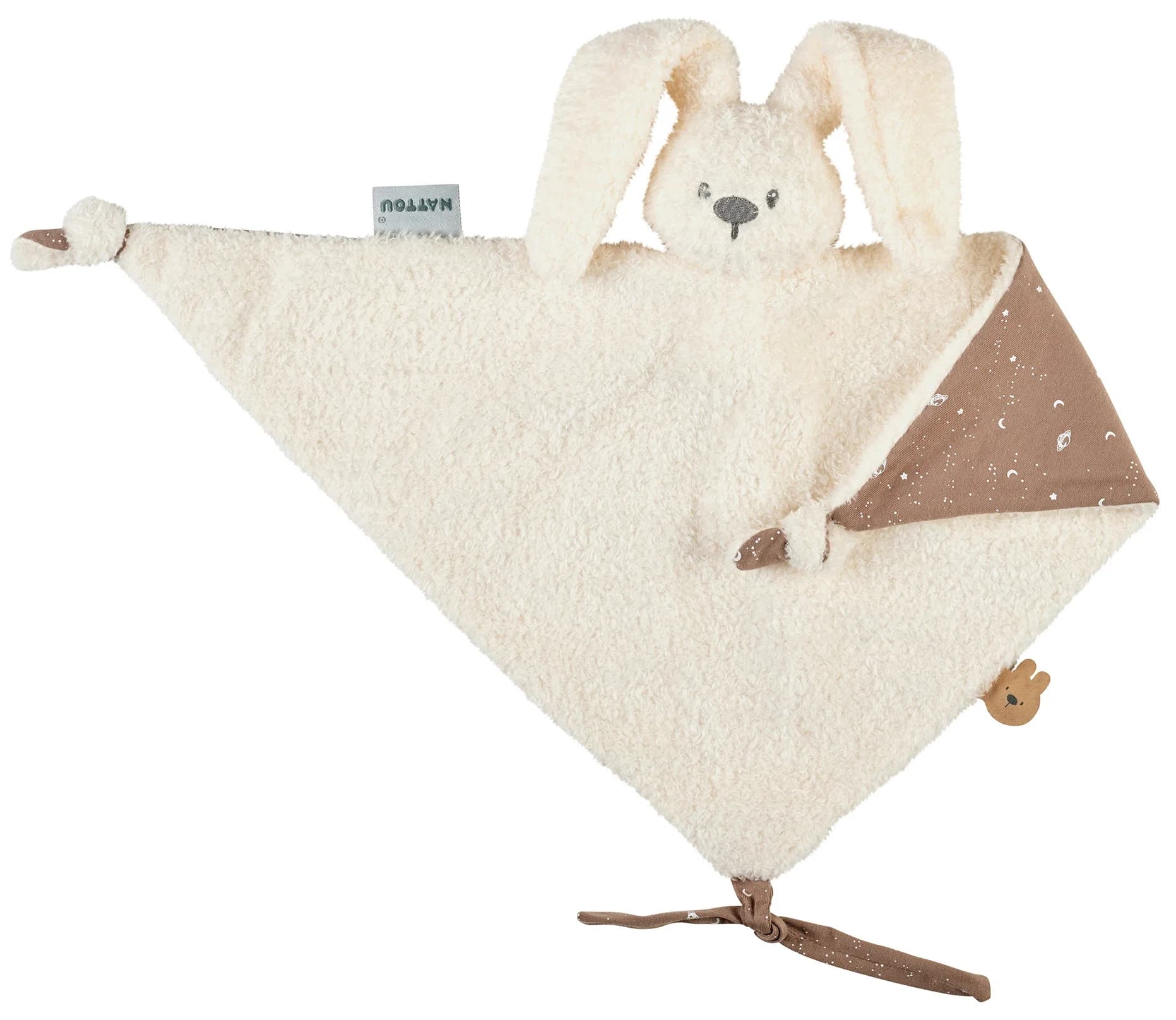 Nattou Lapidou Teddy Snutte Glow in the Dark Benvit från Nattou – köp hos Apotek Hjärtat